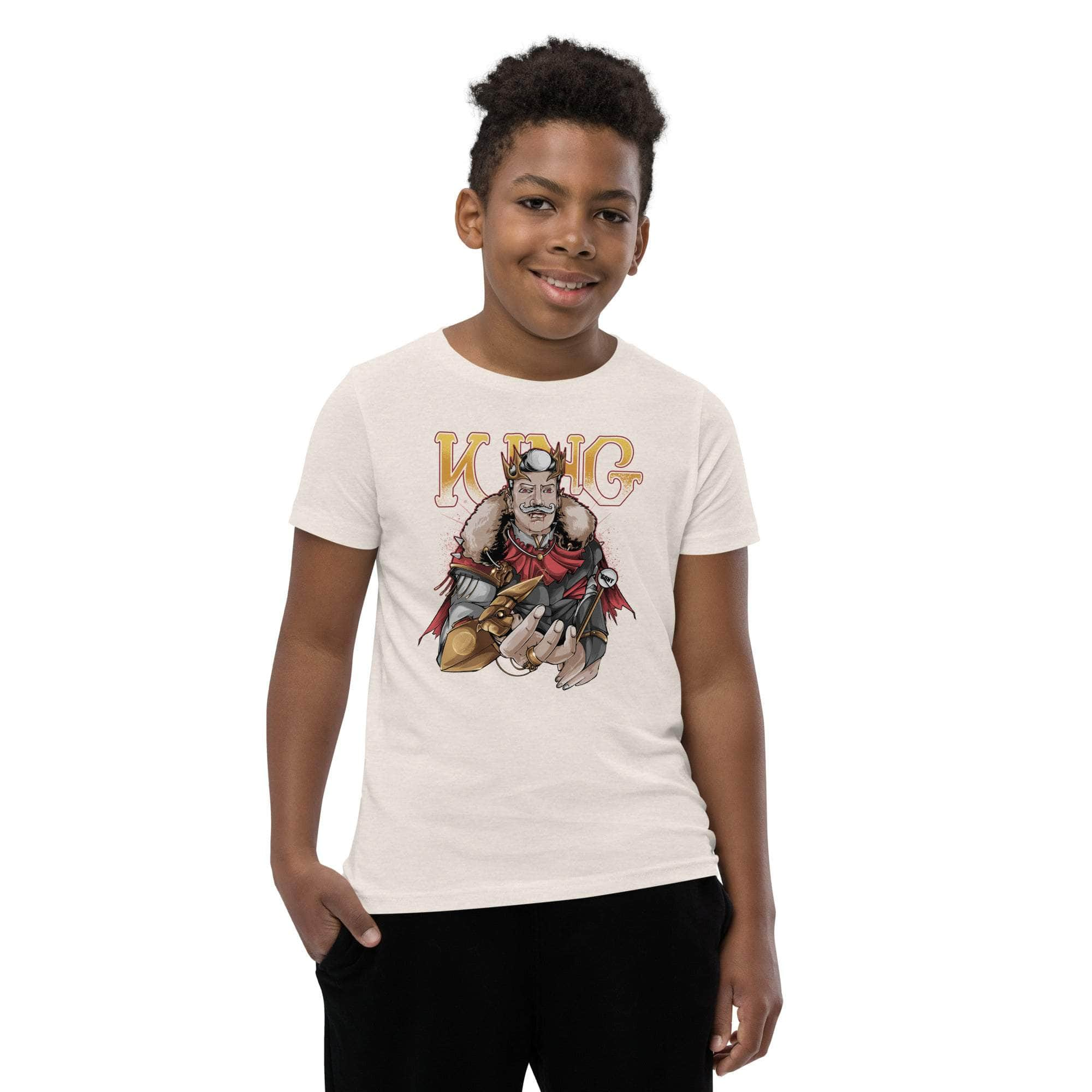 GBNY Heather Dust / S Vamp Life x GBNY King Dracula T-Shirt - Kid's 8852866_17604