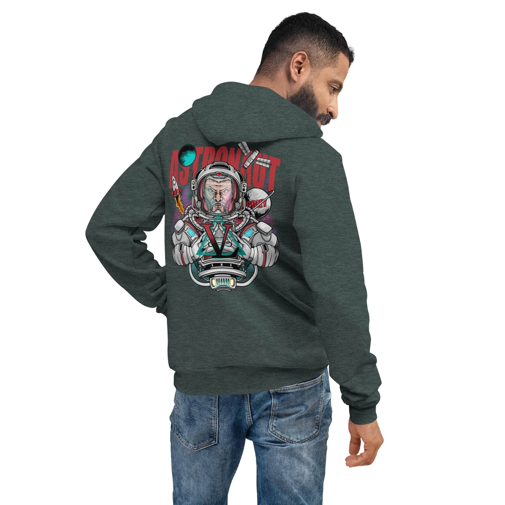 GBNY Heather Forest / S Vamp Life X GBNY "Astronaut" Super Soft Hoodie - Men's 9616974_9245