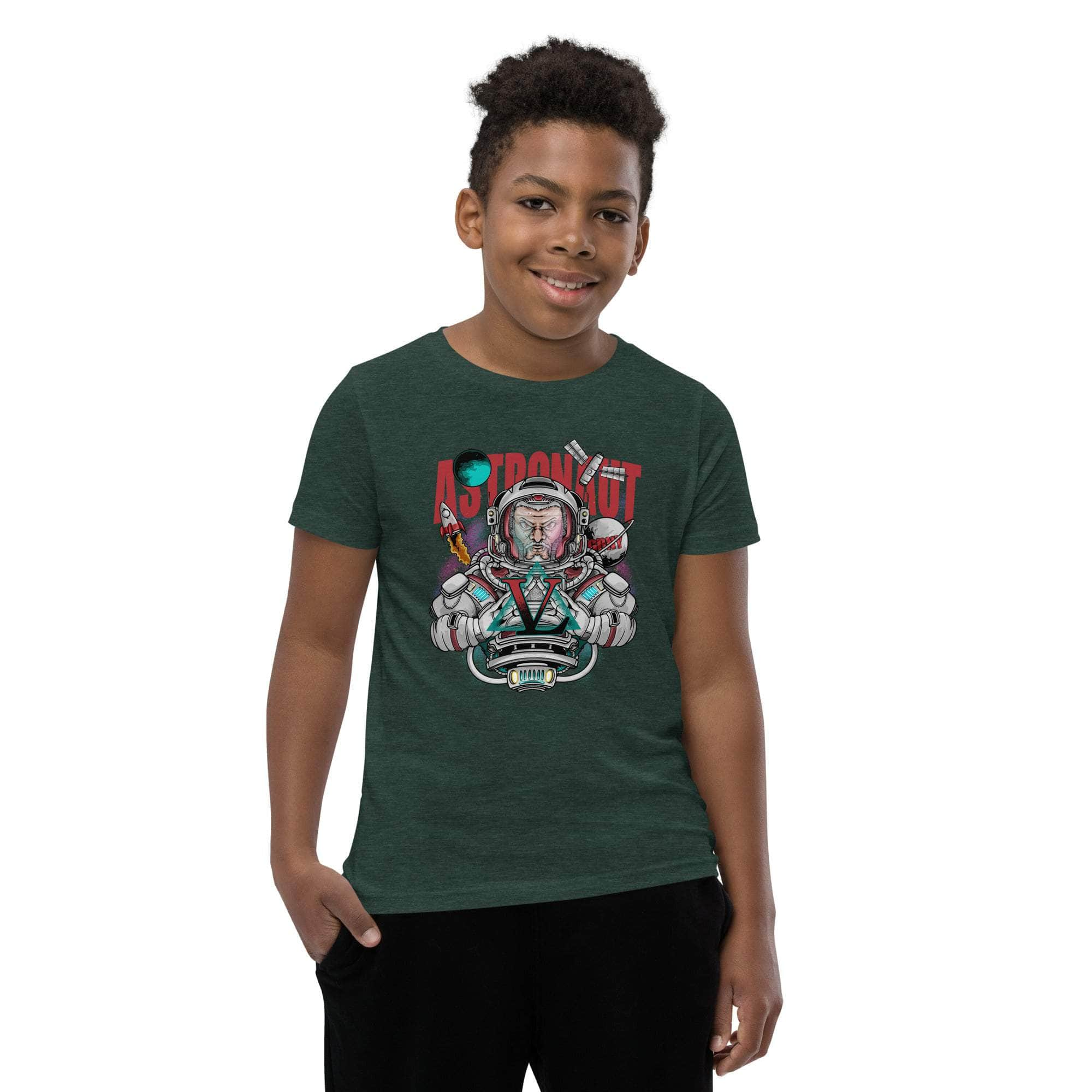 GBNY Heather Forest / S Vamp Life x GBNY Astronaut T-Shirt - Kid's 4585607_9595