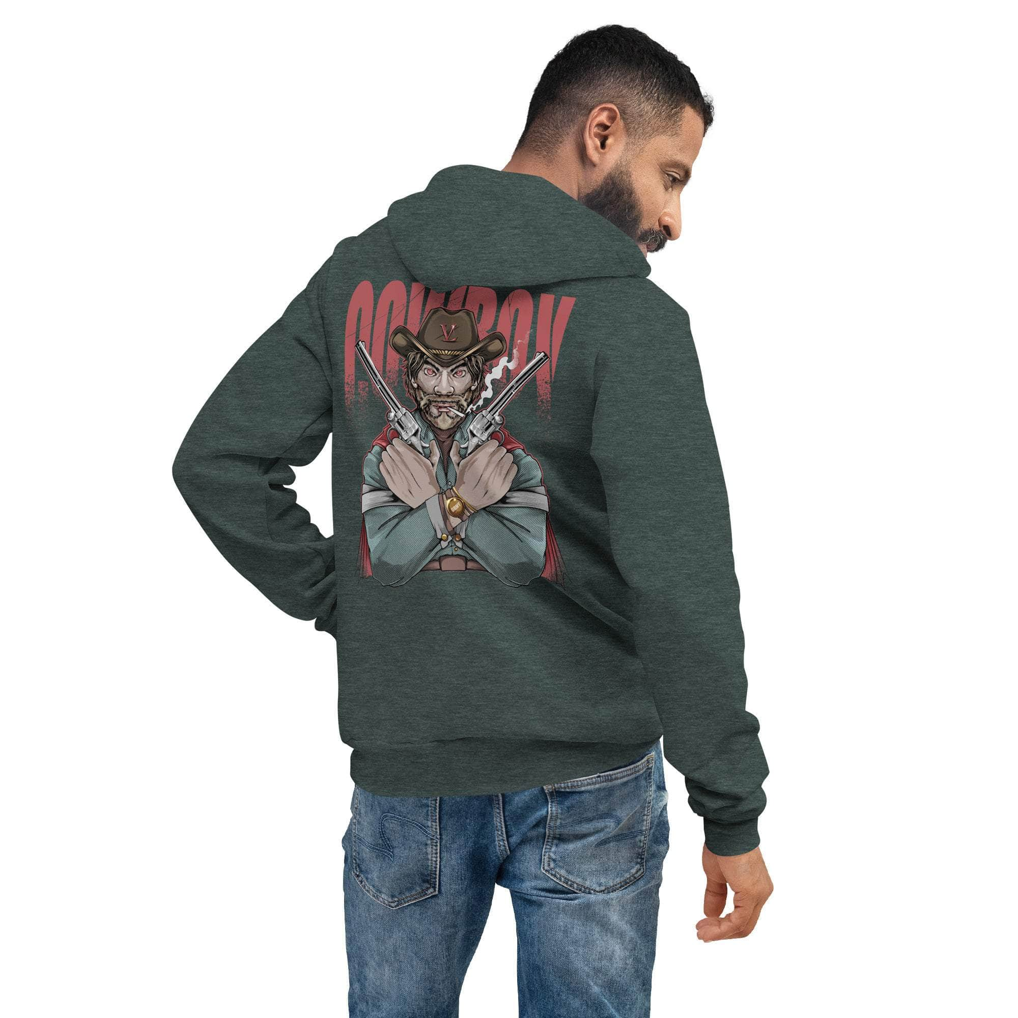 GBNY Heather Forest / S Vamp Life X GBNY "Cow Boy" Super Soft Hoodie - Men's 2287659_9245