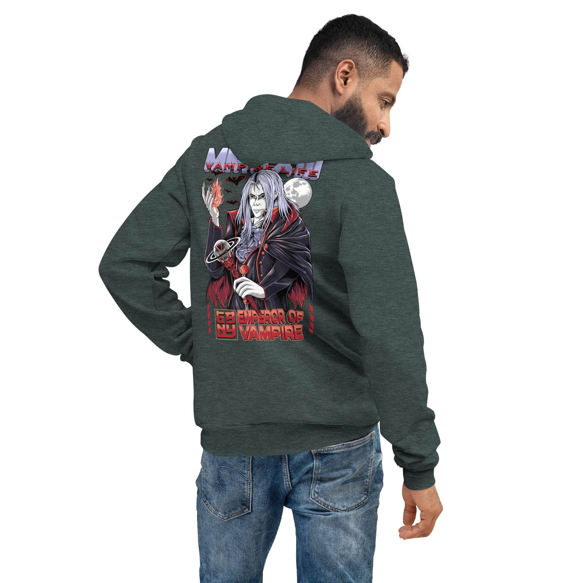 GBNY Heather Forest / S Vamp Life X GBNY "Emperor Of Vamp" Super Soft Hoodie - Men's 3778345_9245