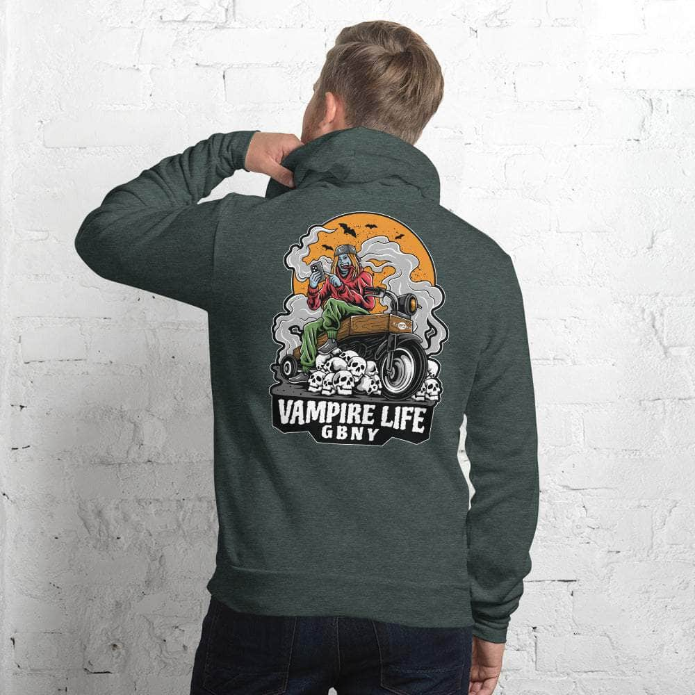 GBNY Heather Forest / S Vamp Life X GBNY "Modern Vamp" Super Soft Hoodie - Men's 6687244_9245