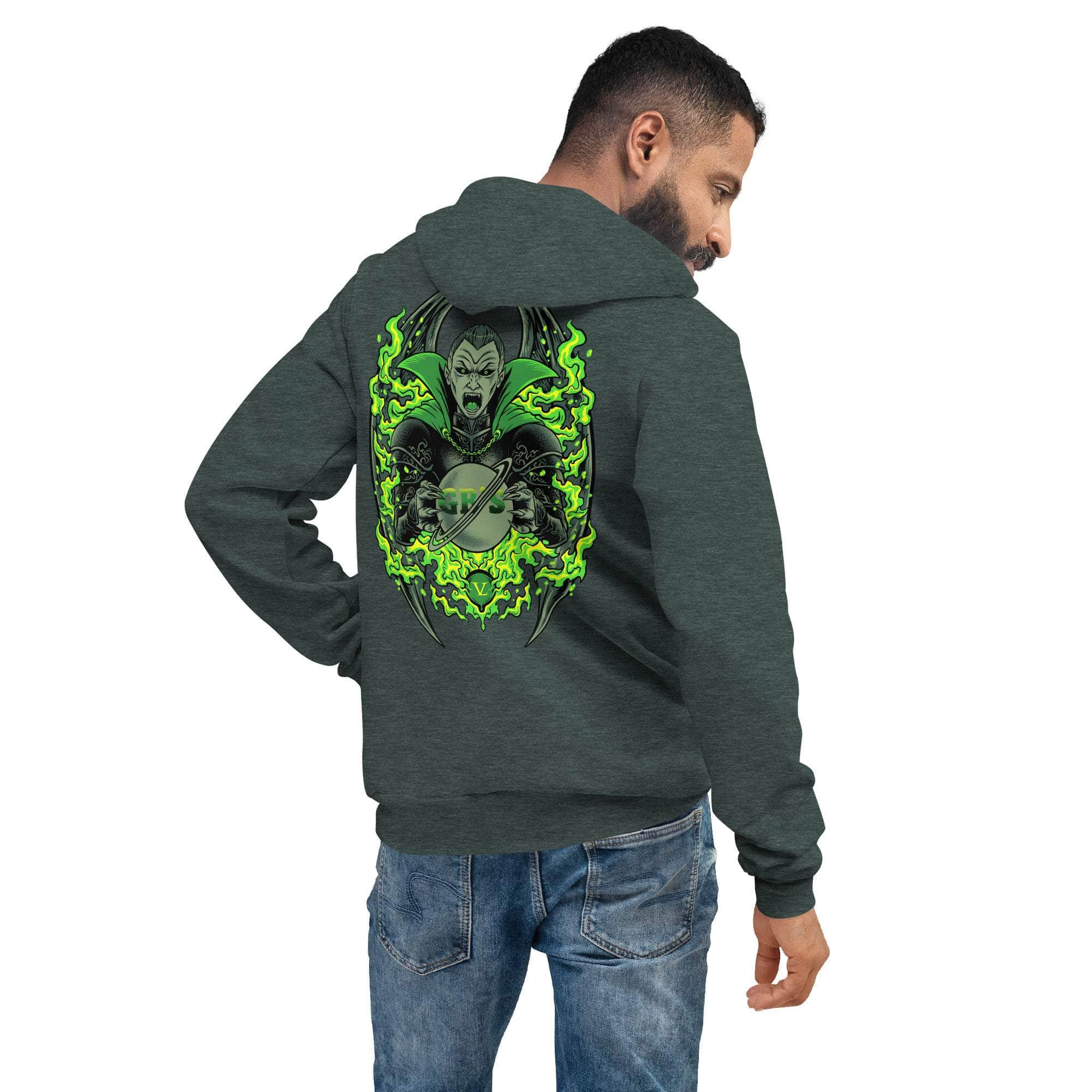 GBNY Heather Forest / S Vamp Life X GBNY "Scare  The Scary" Super Soft Hoodie - Men's 6740910_9245