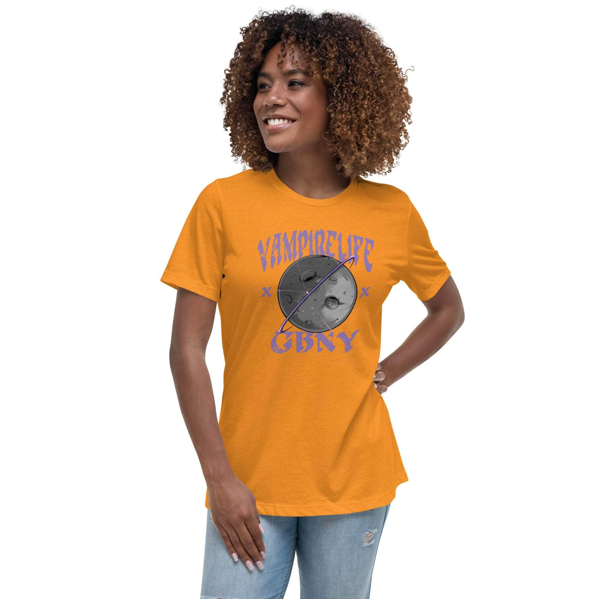 GBNY Heather Marmalade / S Vamp Life x GBNY Meteor T-Shirt - Women's 4626164_14263