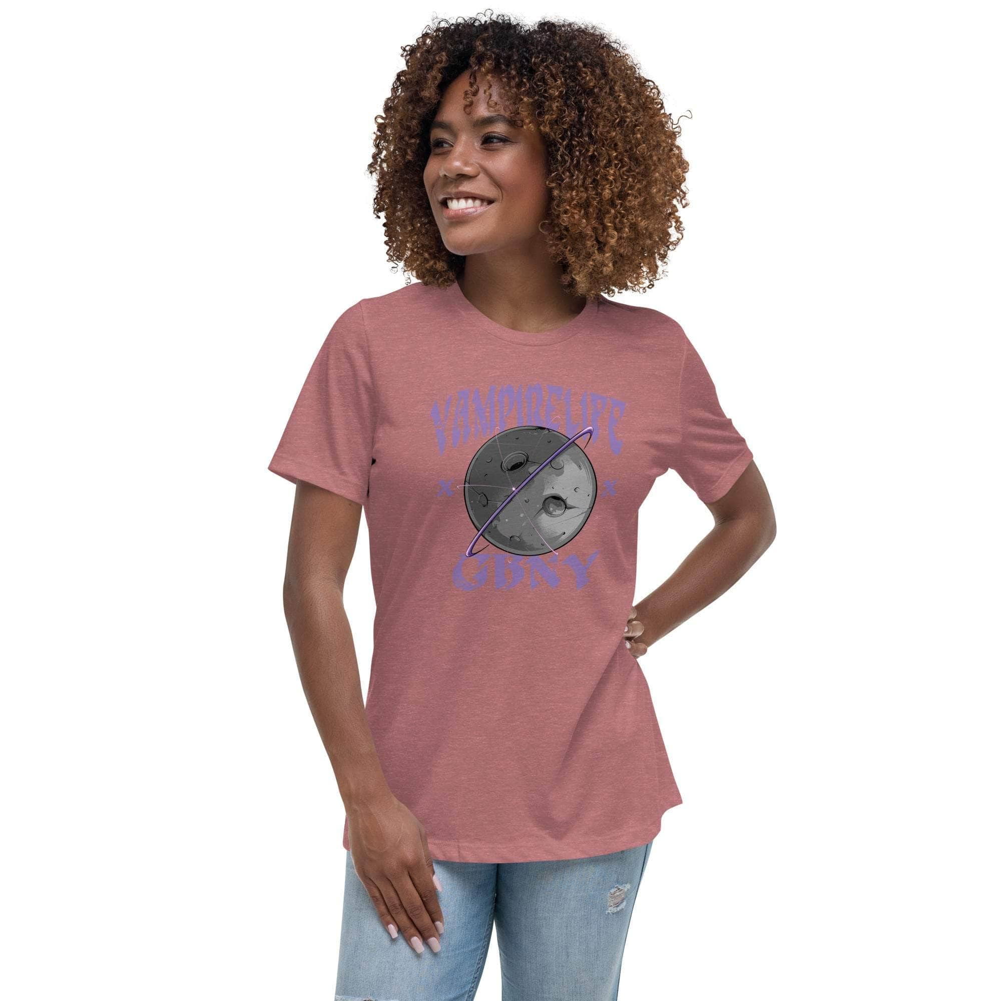 GBNY Heather Mauve / S Vamp Life x GBNY Meteor T-Shirt - Women's 4626164_10205