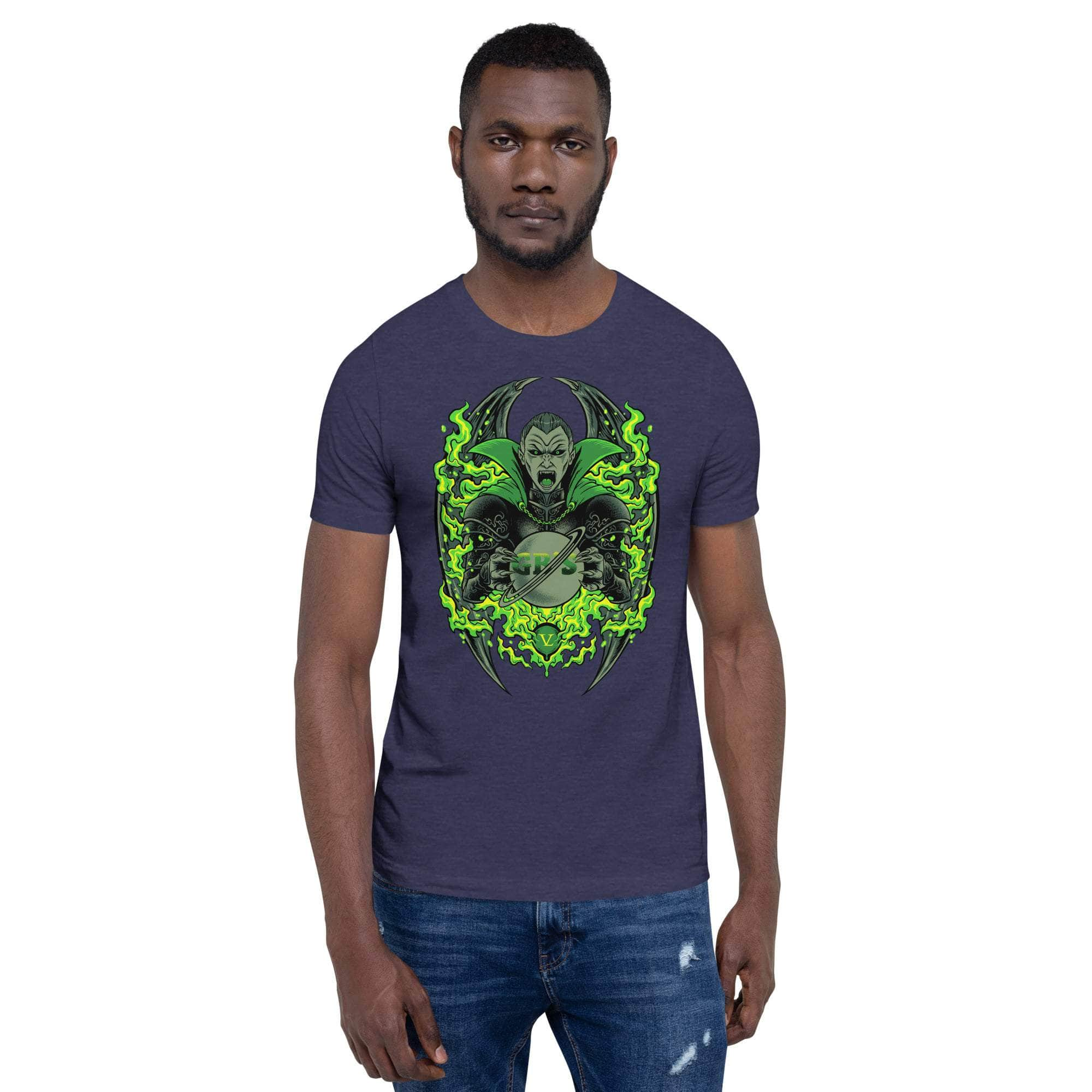 GBNY Heather Midnight Navy / XS Vamp Life x GBNY Scare the Scary T-Shirt 6181191_9569