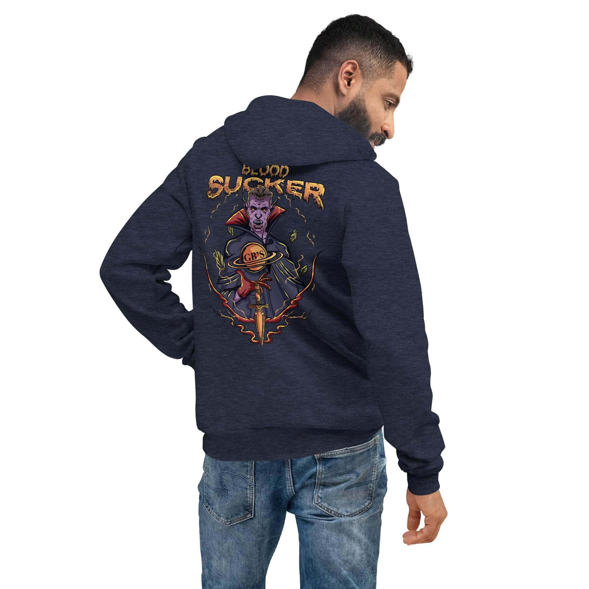 GBNY Heather Navy / S Vamp Life X GBNY "Blood Sucker" Super Soft Hoodie - Men's 2233019_9251