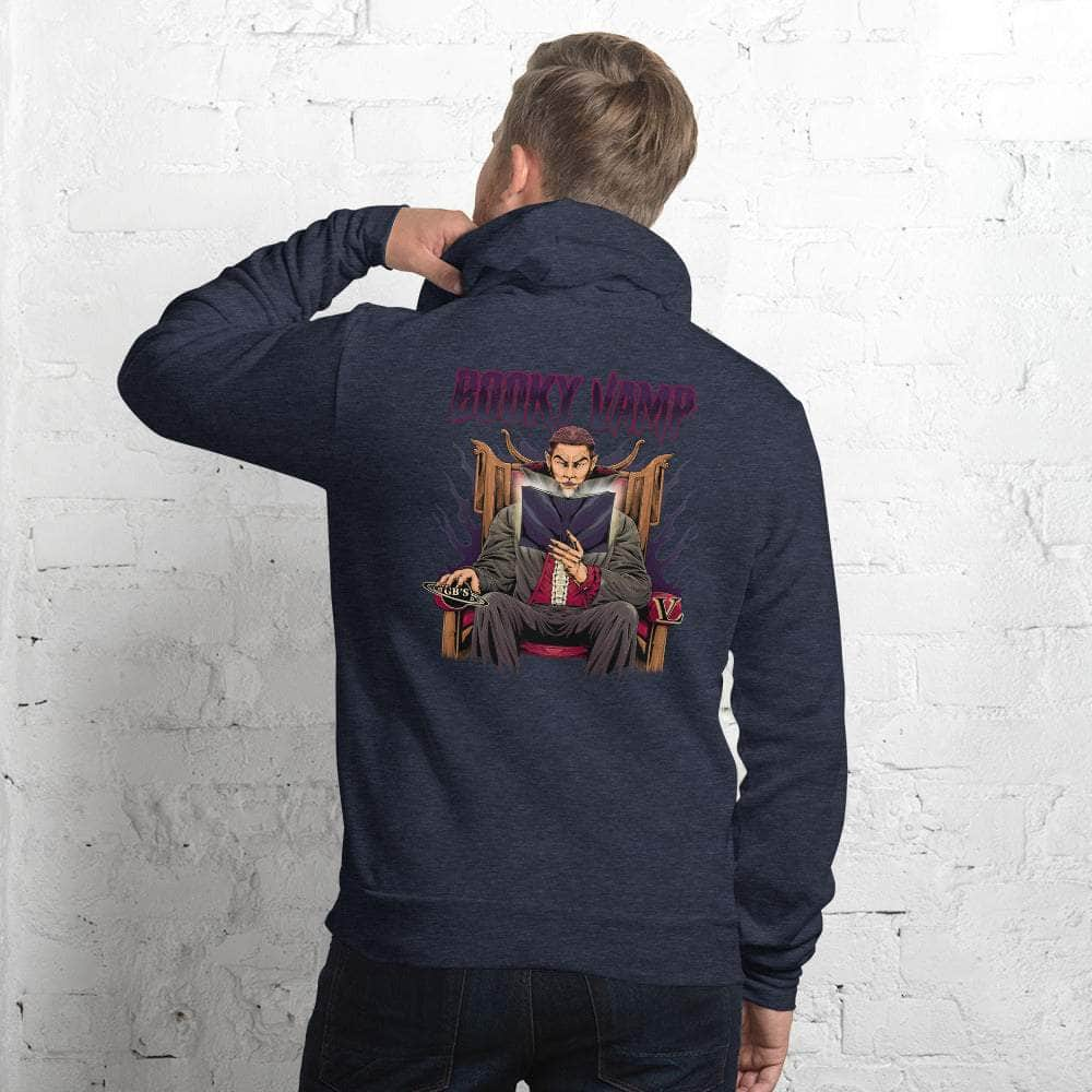 GBNY Heather Navy / S Vamp Life X GBNY "Booky Vamp" Super Soft Hoodie - Men's 5508462_9251