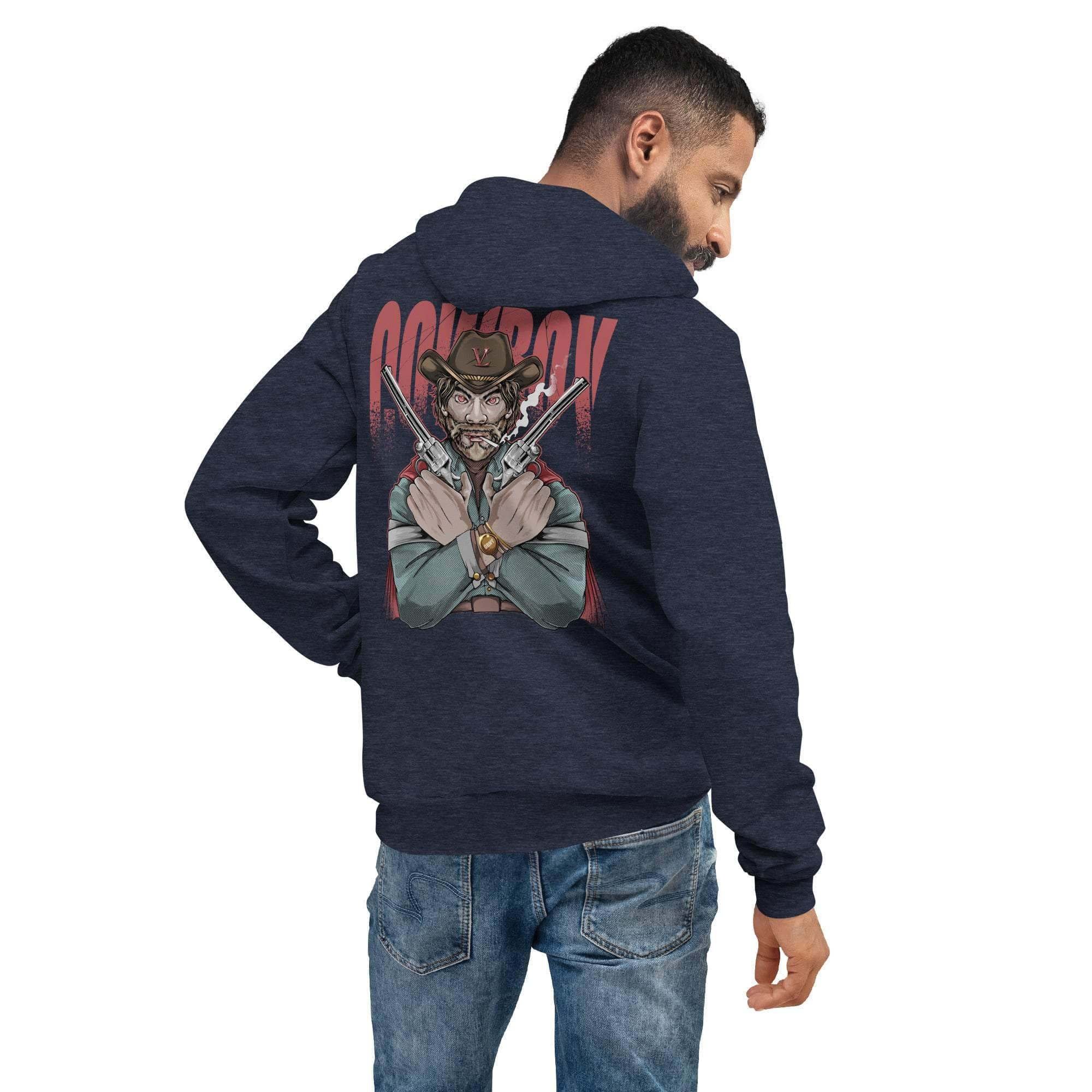 GBNY Heather Navy / S Vamp Life X GBNY "Cow Boy" Super Soft Hoodie - Men's 2287659_9251