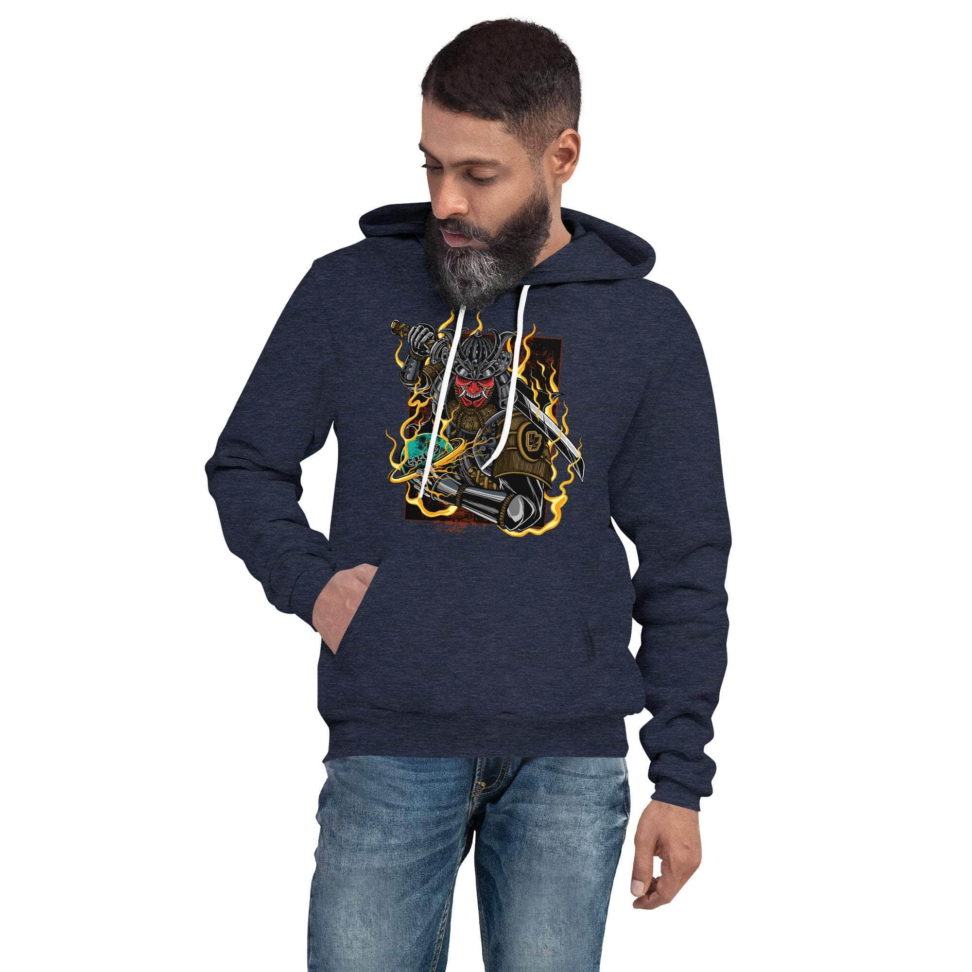 GBNY Heather Navy / S Vamp Life X GBNY "Onimusha" Super Soft Hoodie - Men's 1947626_9251