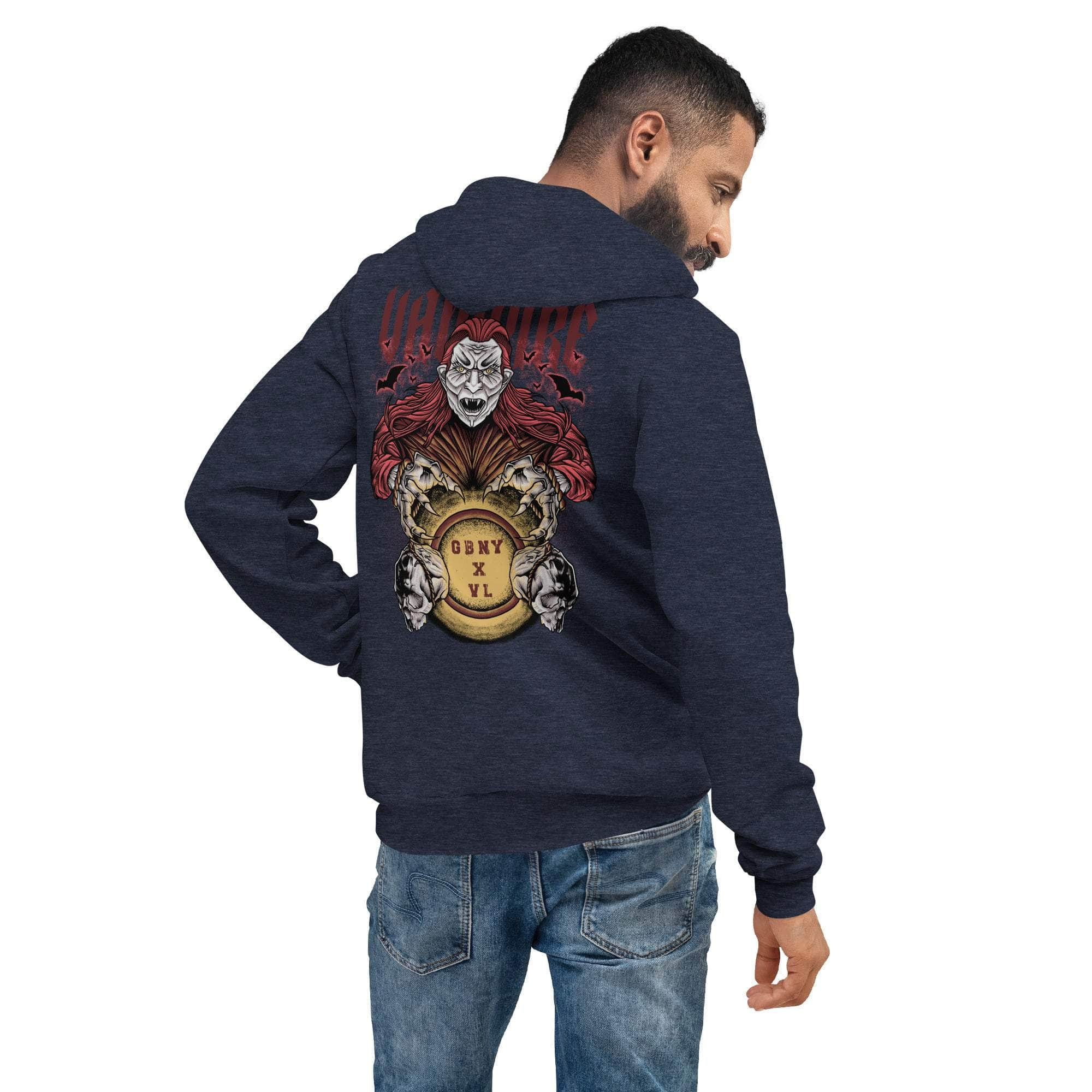 GBNY Heather Navy / S Vamp Life X GBNY "Vamp Empire" Super Soft Hoodie - Men's 3800207_9251