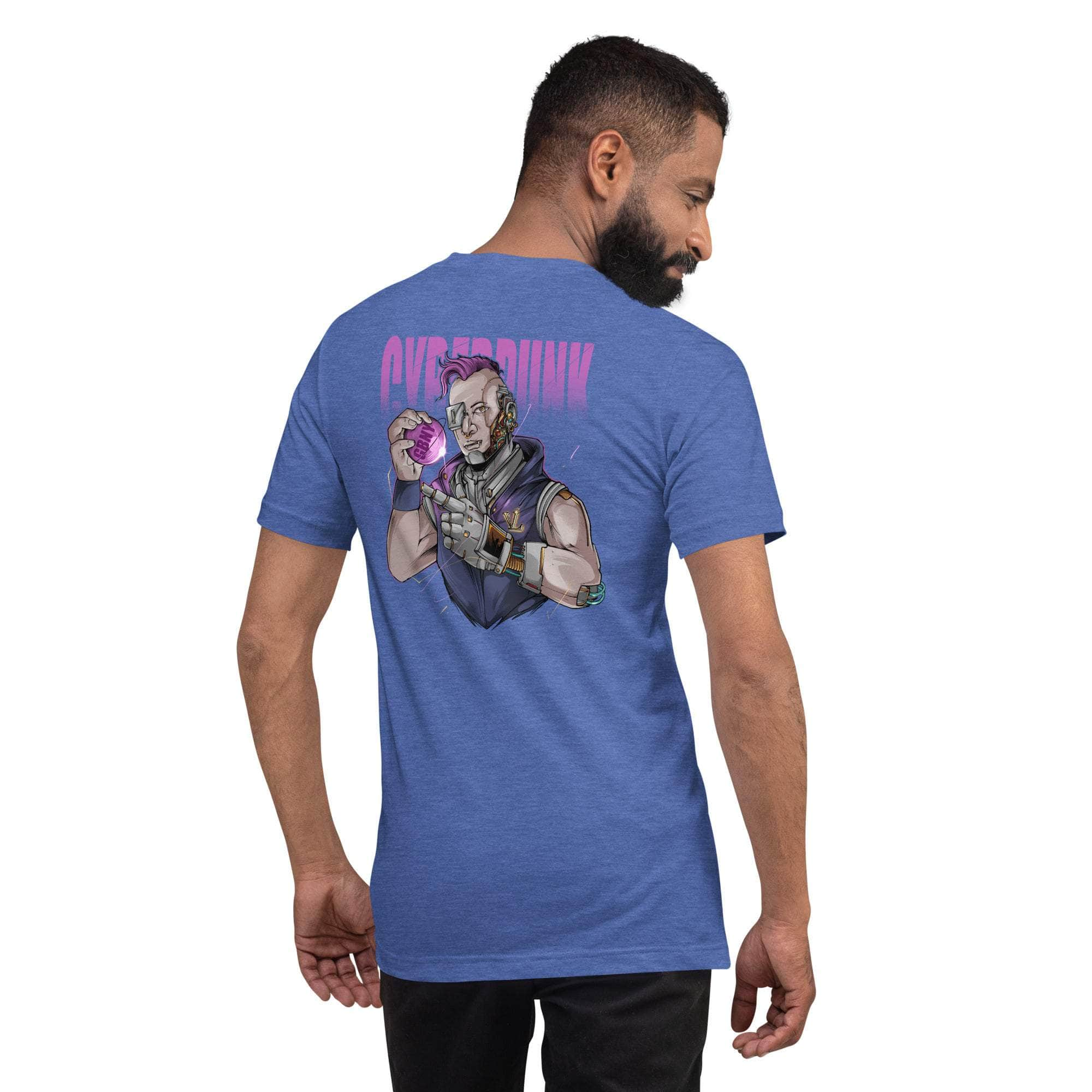 GBNY Heather True Royal / S Vamp Life x GBNY Cyber Punk Tee - Men's 1256933_8530