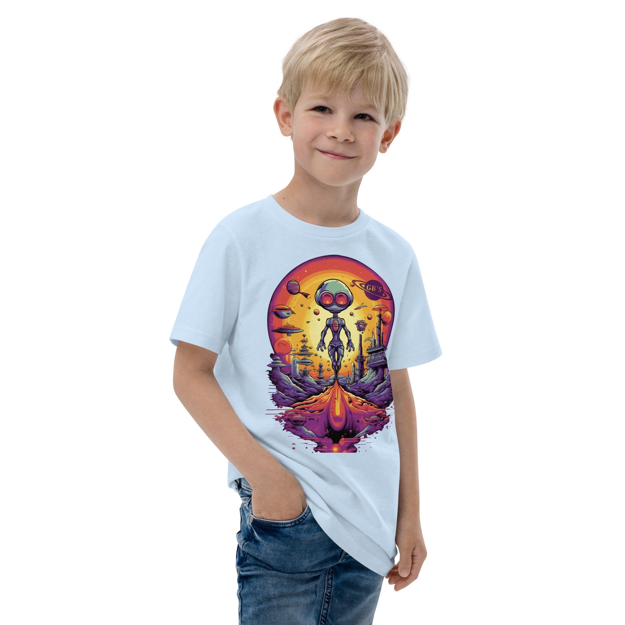 GBNY Light Blue / S GBNY "Alien Universe" T-shirt - Kid's 7614769_11679