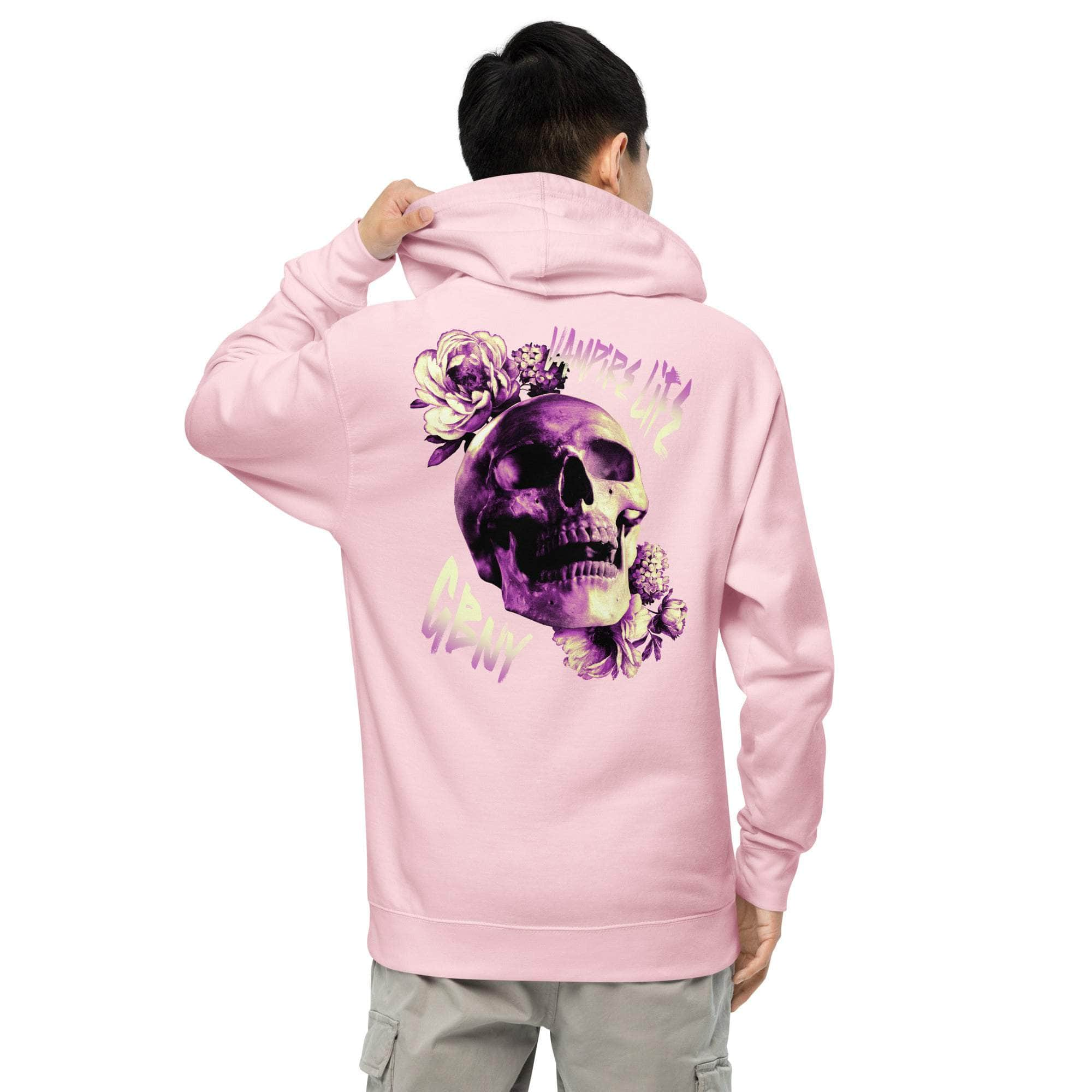 GBNY Light Pink / S Vamp Life X GBNY "Rising Skull" Hoodie - Men's 5396516_15602