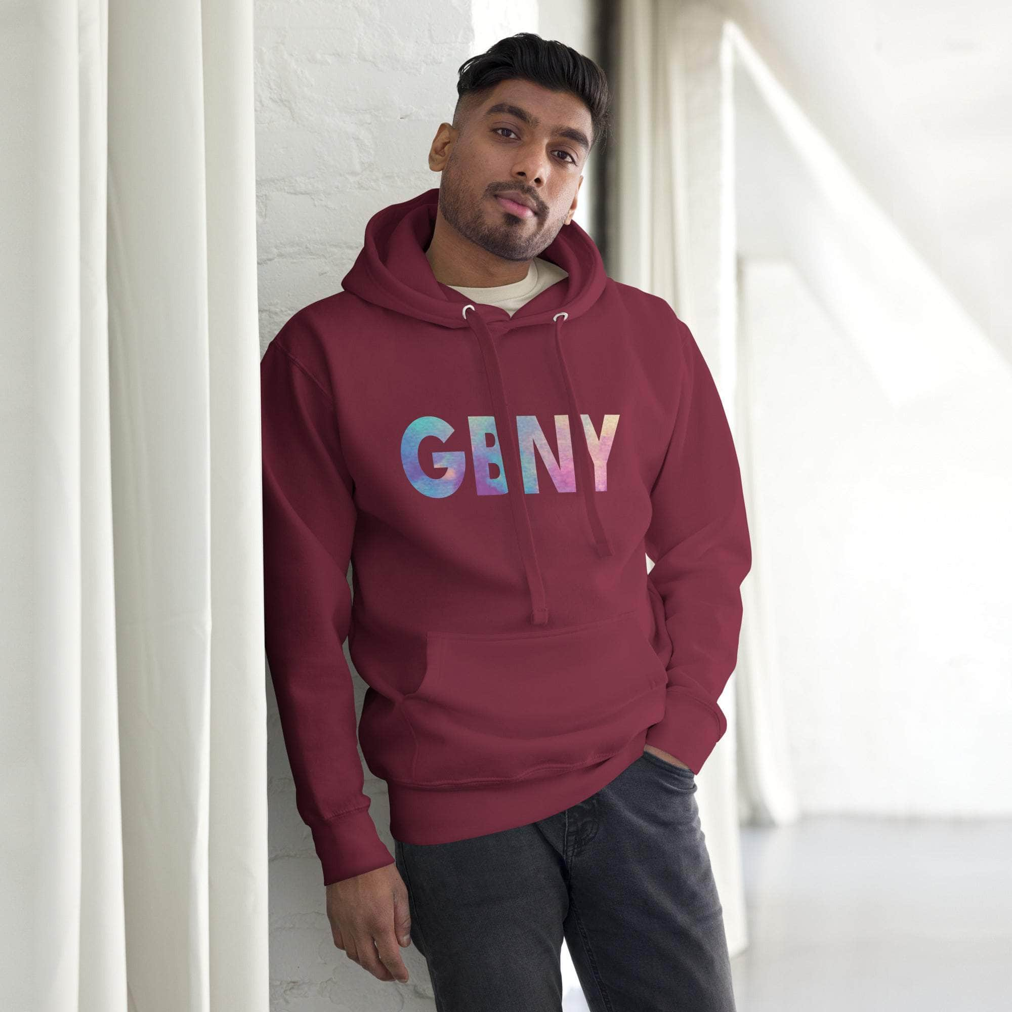 GBNY Maroon / S GBNY "Astronauts World" Hoodie - Men's 7219234_11486