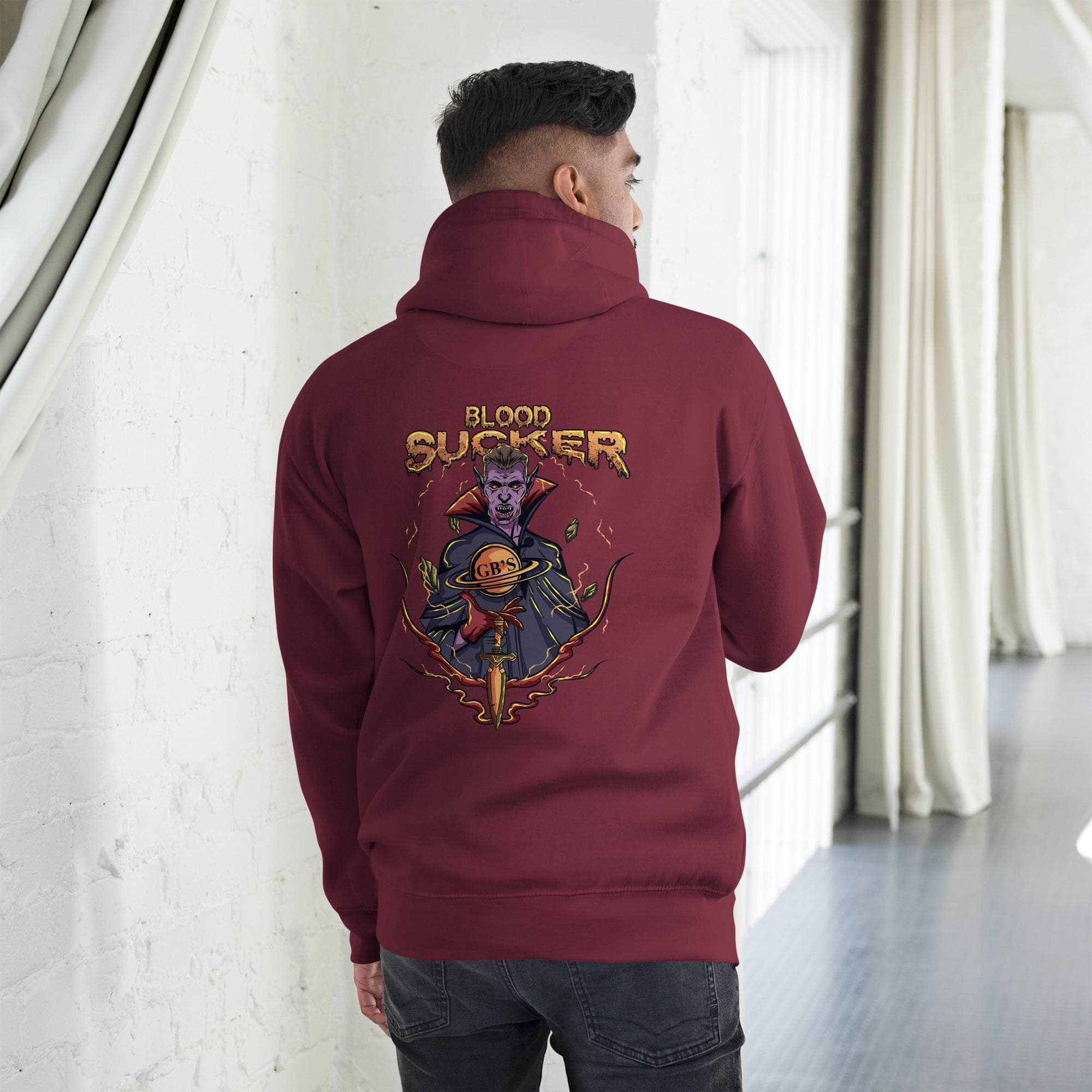 GBNY Maroon / S Vamp Life x GBNY Blood Sucker Hoodie - Men's 2732016_11486