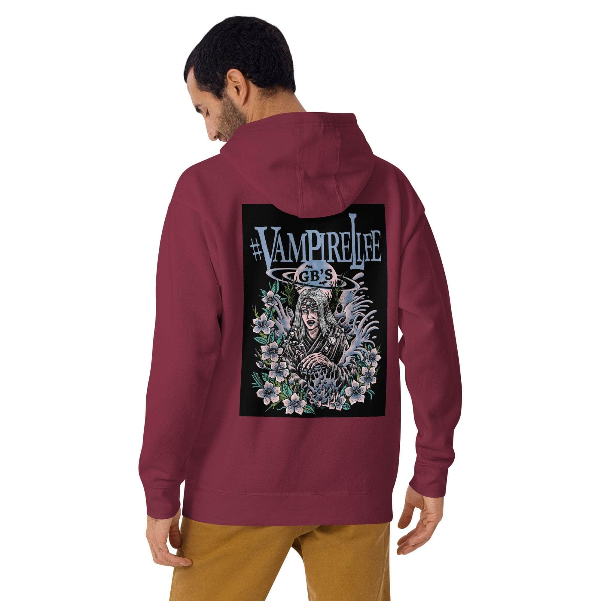 GBNY Maroon / S Vamp Life x GBNY Demonic Vamp Unisex Hoodie 2895549_11486