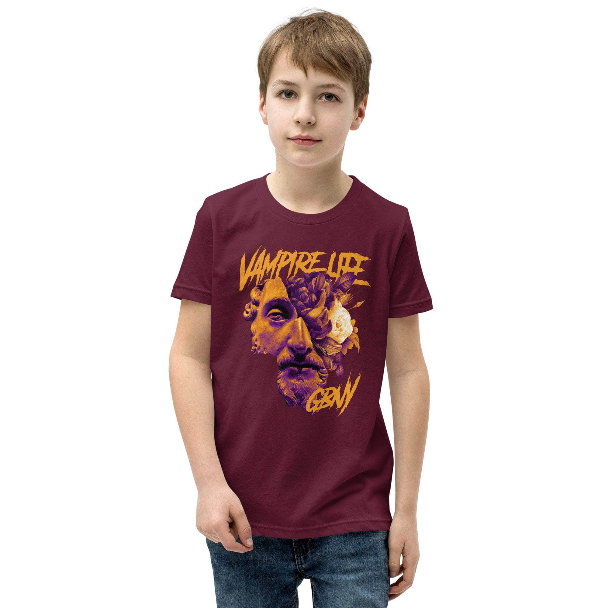 GBNY Maroon / S Vamp Life x GBNY Roman Gods T-Shirt - Kid's 6102939_17608