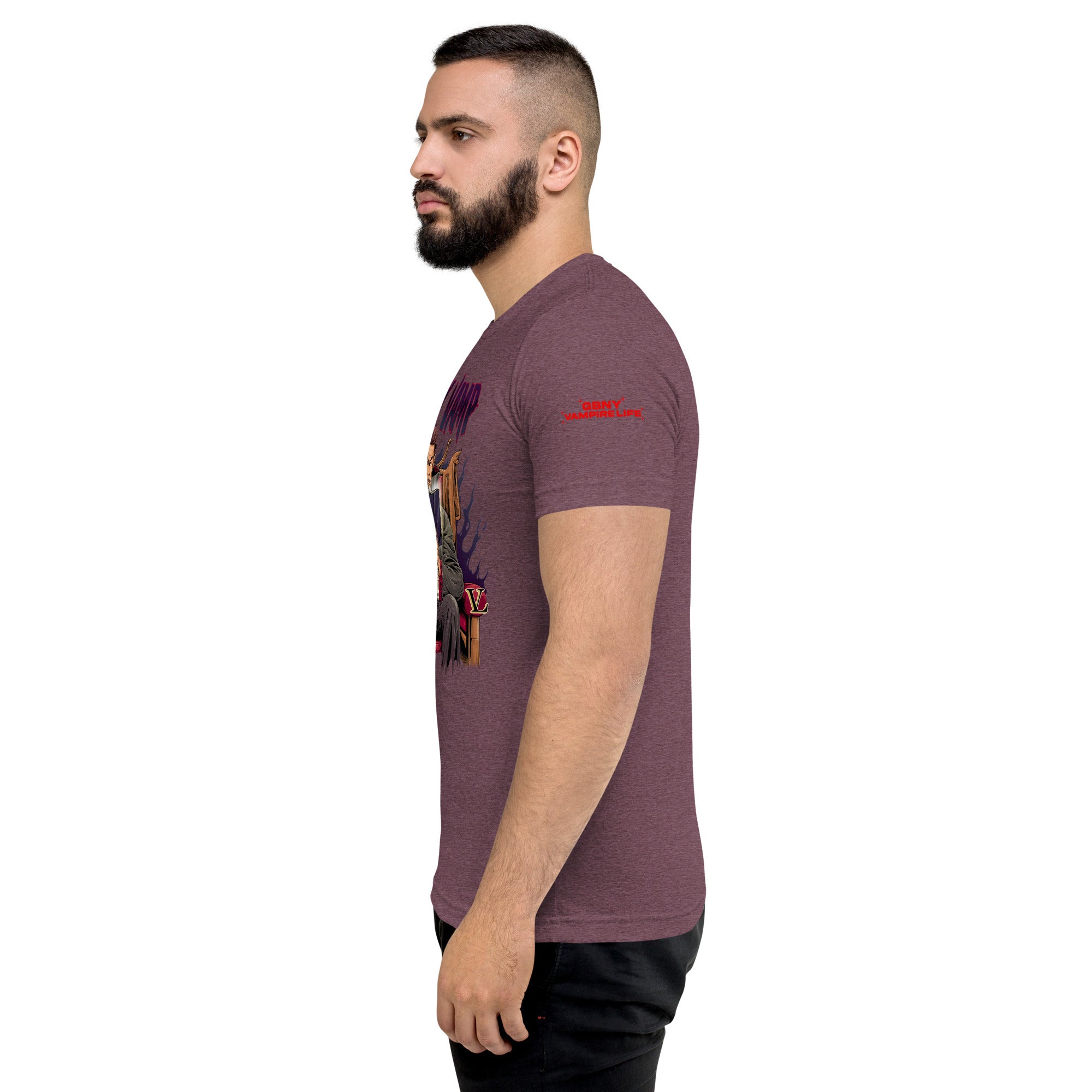 GBNY Maroon Triblend / XS Vamp Life X GBNY "Book Vamp" T-shirt - Men's 5725621_6544