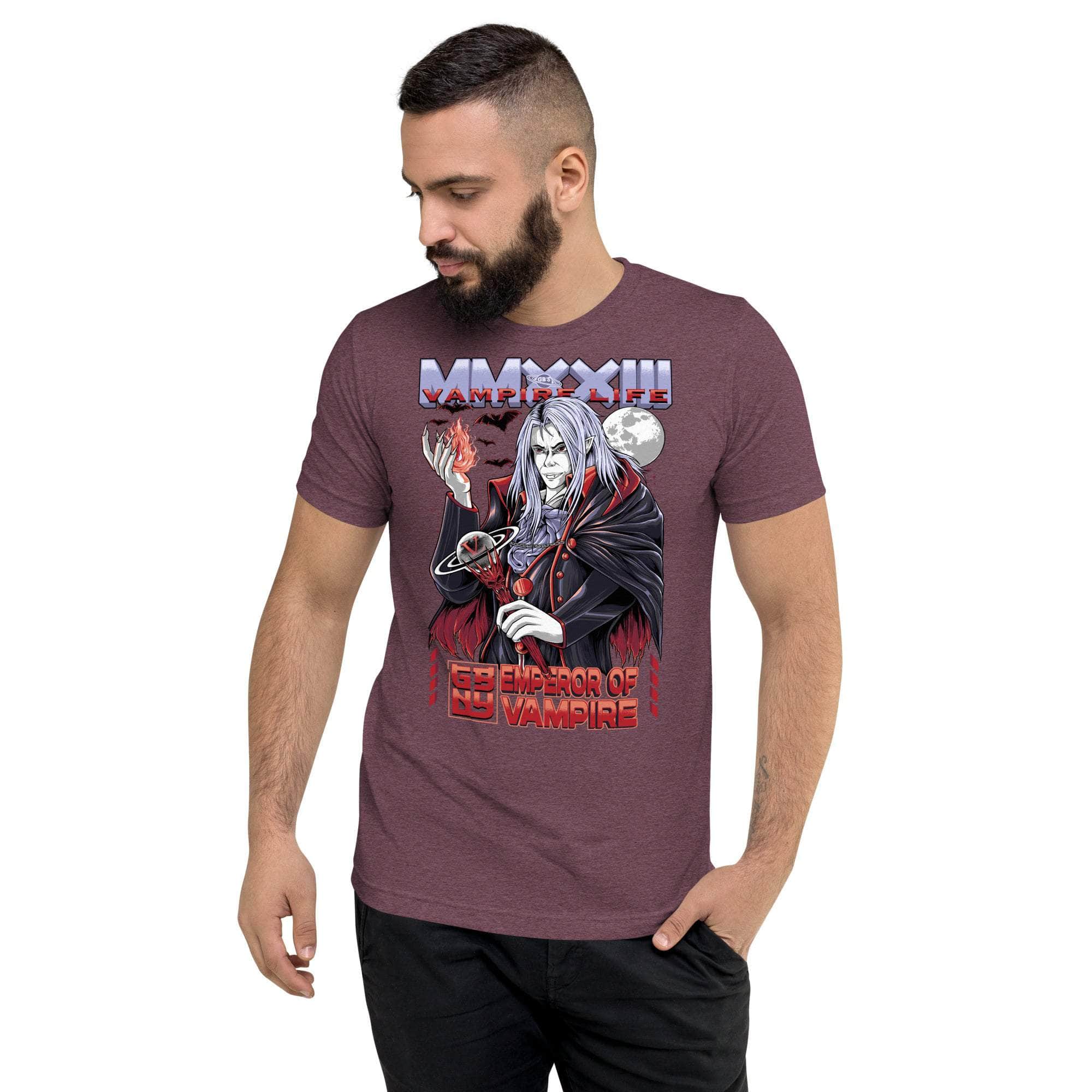 GBNY Maroon Triblend / XS Vamp Life X GBNY "Emperor Of Vamp" T-shirt - Men's 1895261_6544