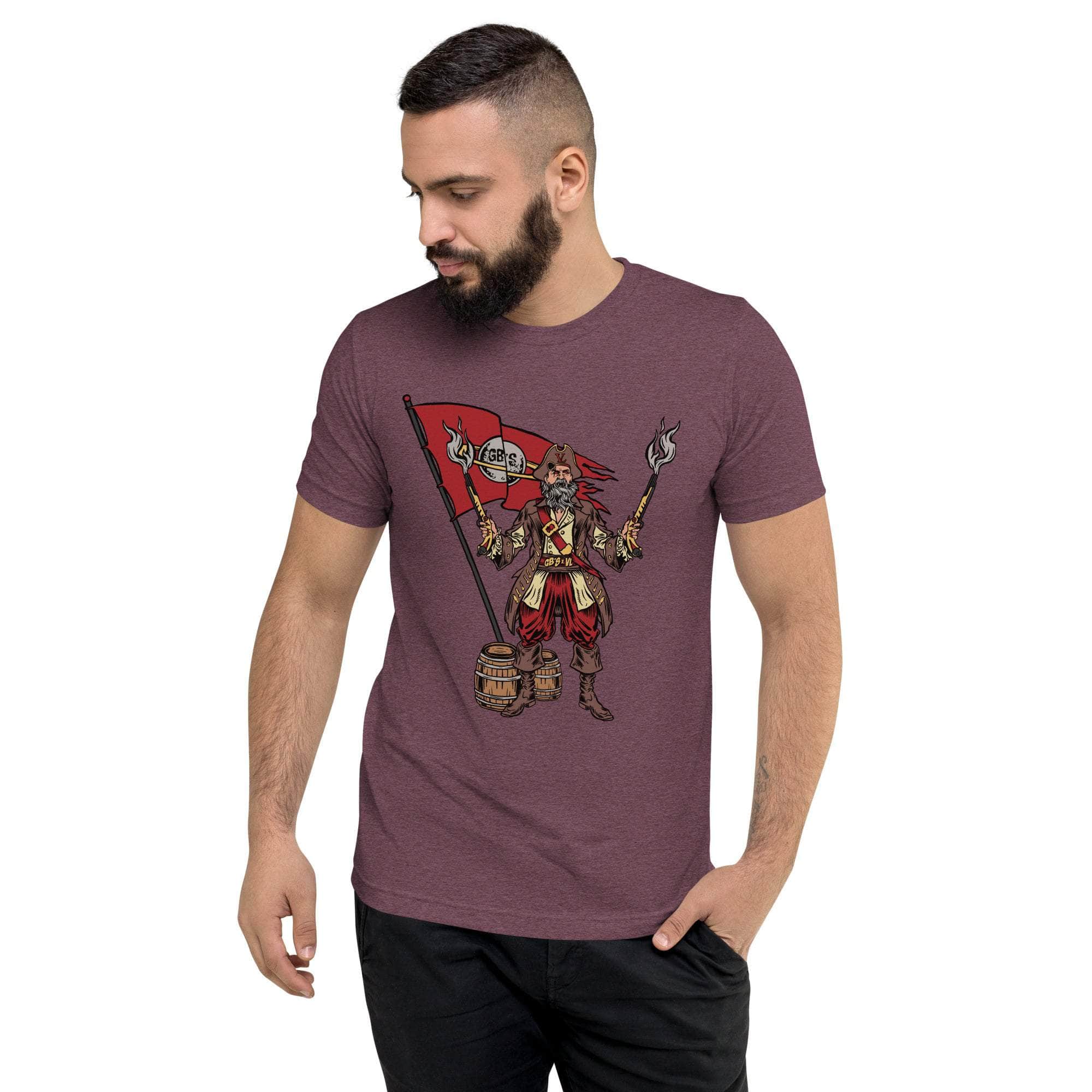 GBNY Maroon Triblend / XS Vamp Life X GBNY "Pirate Vamp" T-shirt - Men's 1187077_6544