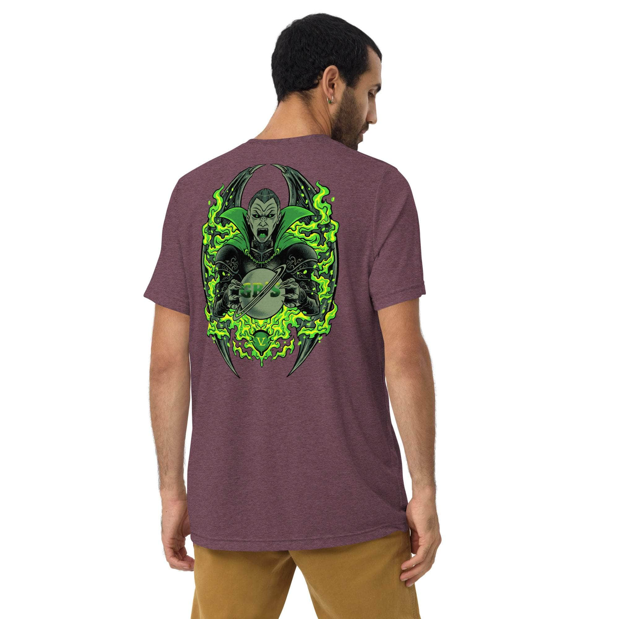 GBNY Maroon Triblend / XS Vamp Life X GBNY "Scare The Scary" T-shirt - Men's 5036647_6544