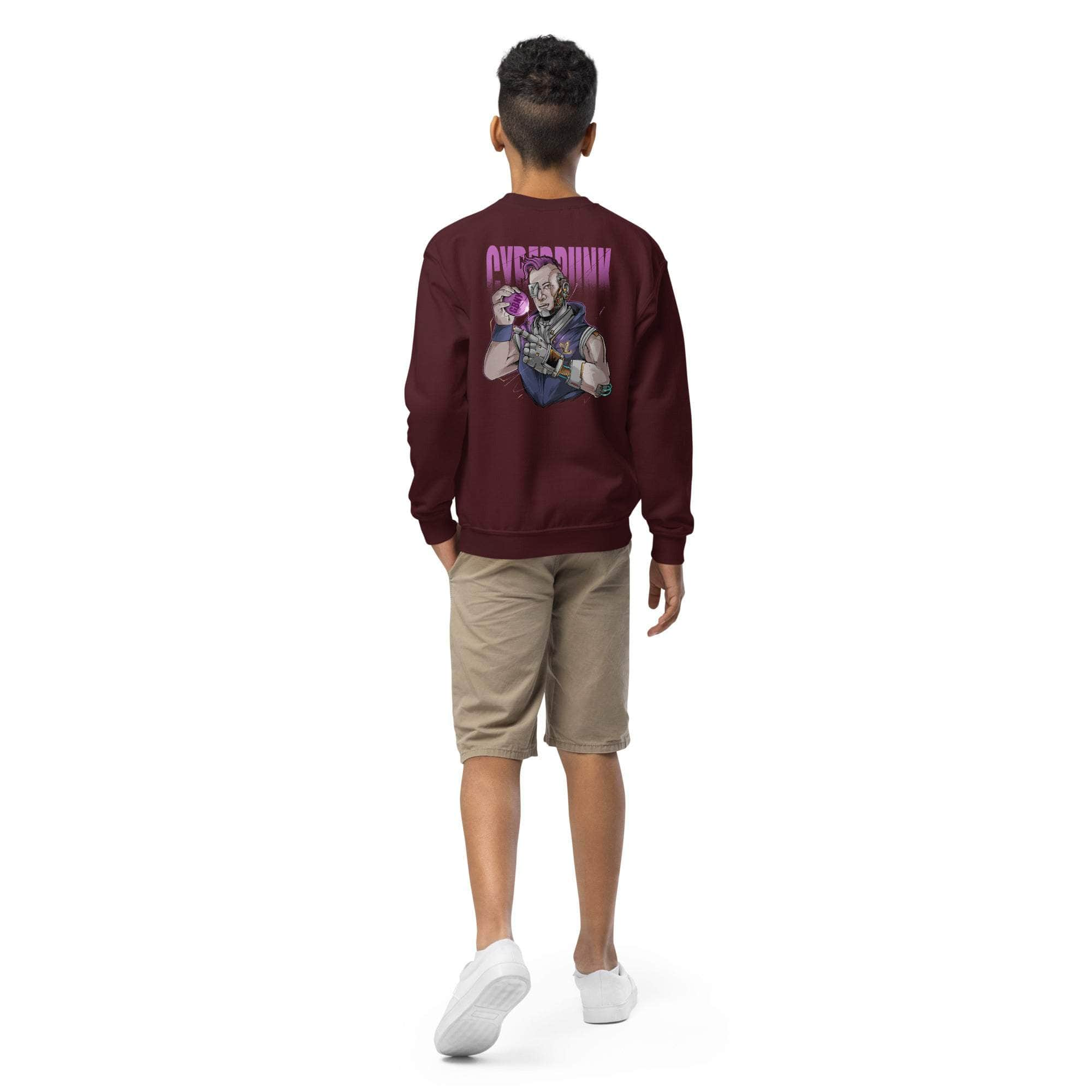 GBNY Maroon / XS Vamp Life x GBNY Cyberpunk Sweatshirt - Kid's 7373009_16809