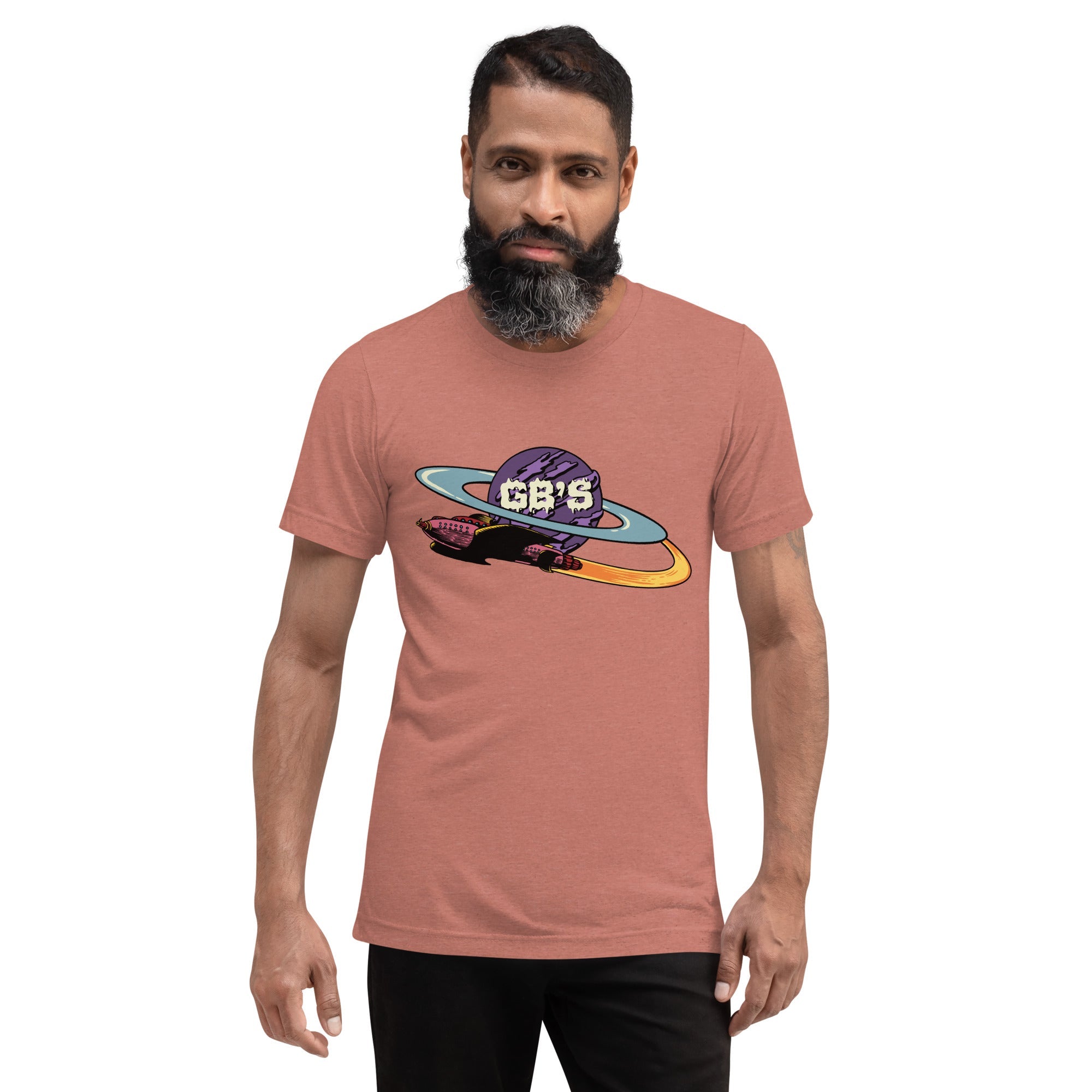 GBNY Mauve Triblend / XS GBNY "Purple Saturn" T-Shirt - Men's 4331092_9761