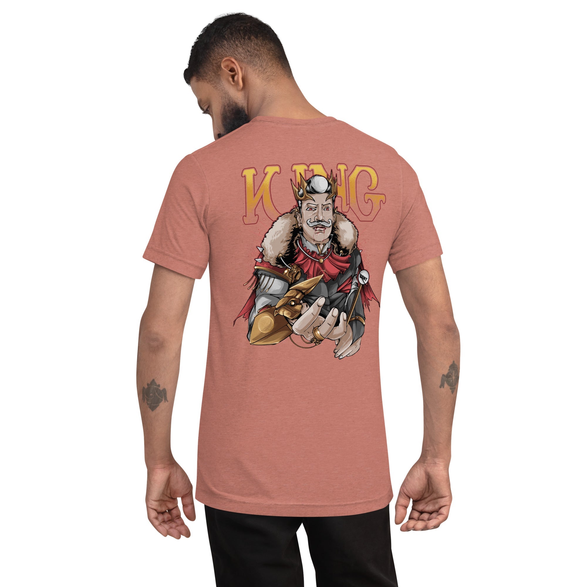 GBNY Mauve Triblend / XS Vamp Life X GBNY "Vamp King" T-shirt - Men's 8741511_9761