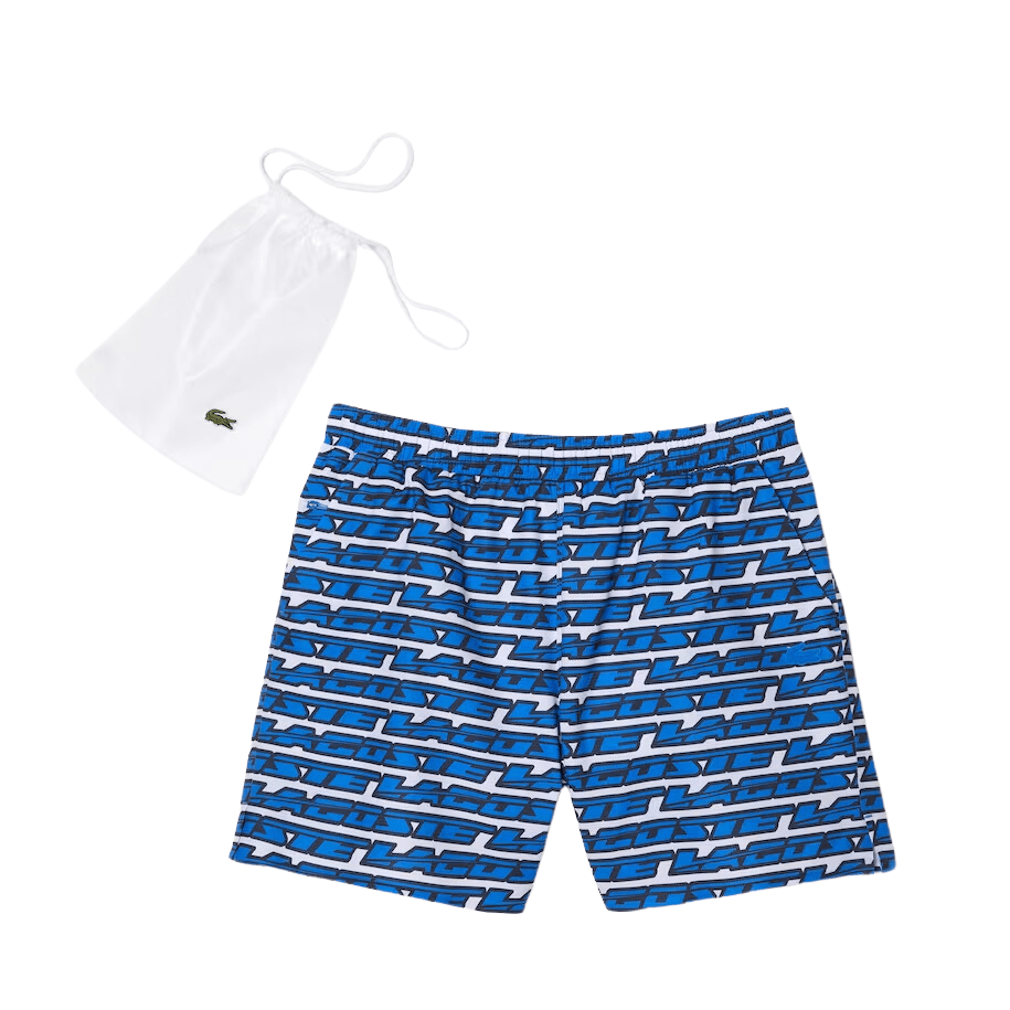 GBNY Men’s Two-Tone Print Swim Trunks