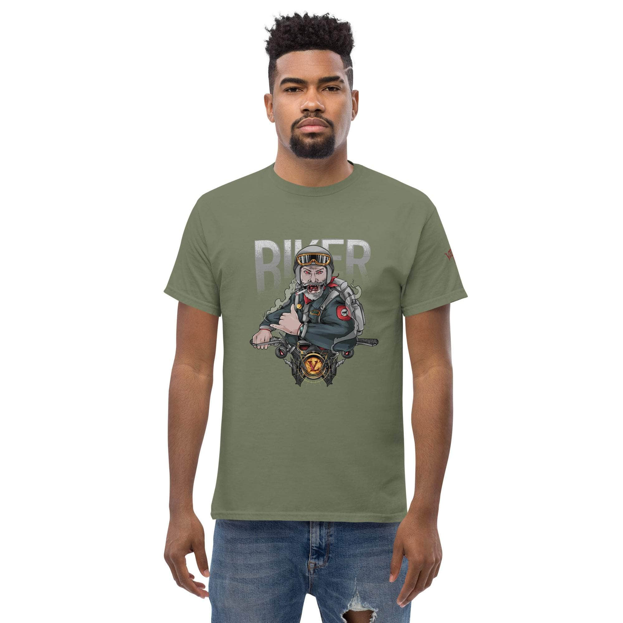 GBNY Military Green / S Vamp Life x GBNY Biker Tee - Men's 1072393_15867