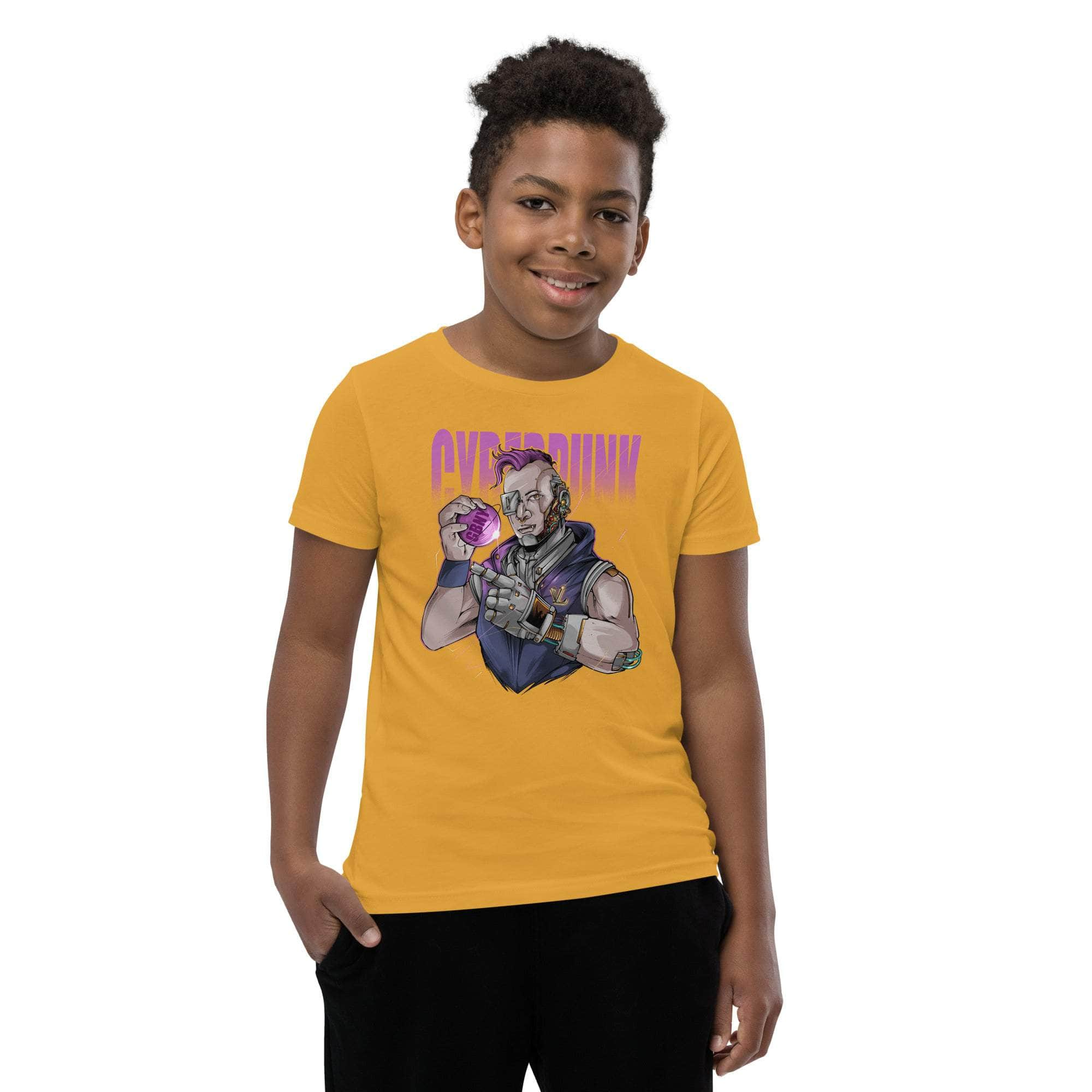 GBNY Mustard / S Vamp Life x GBNY Cyberpunk T-Shirt - Kid's 1108001_17612