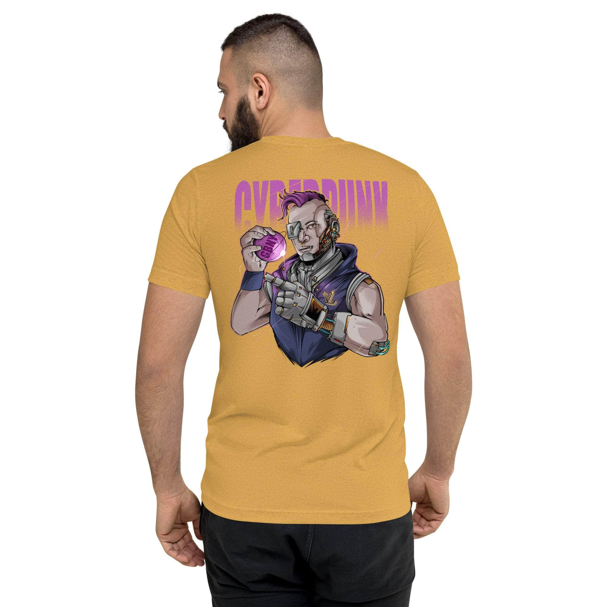 GBNY Mustard Triblend / XS Vamp Life X GBNY "Cyber Punk" T-shirt - Men's 2655744_16728