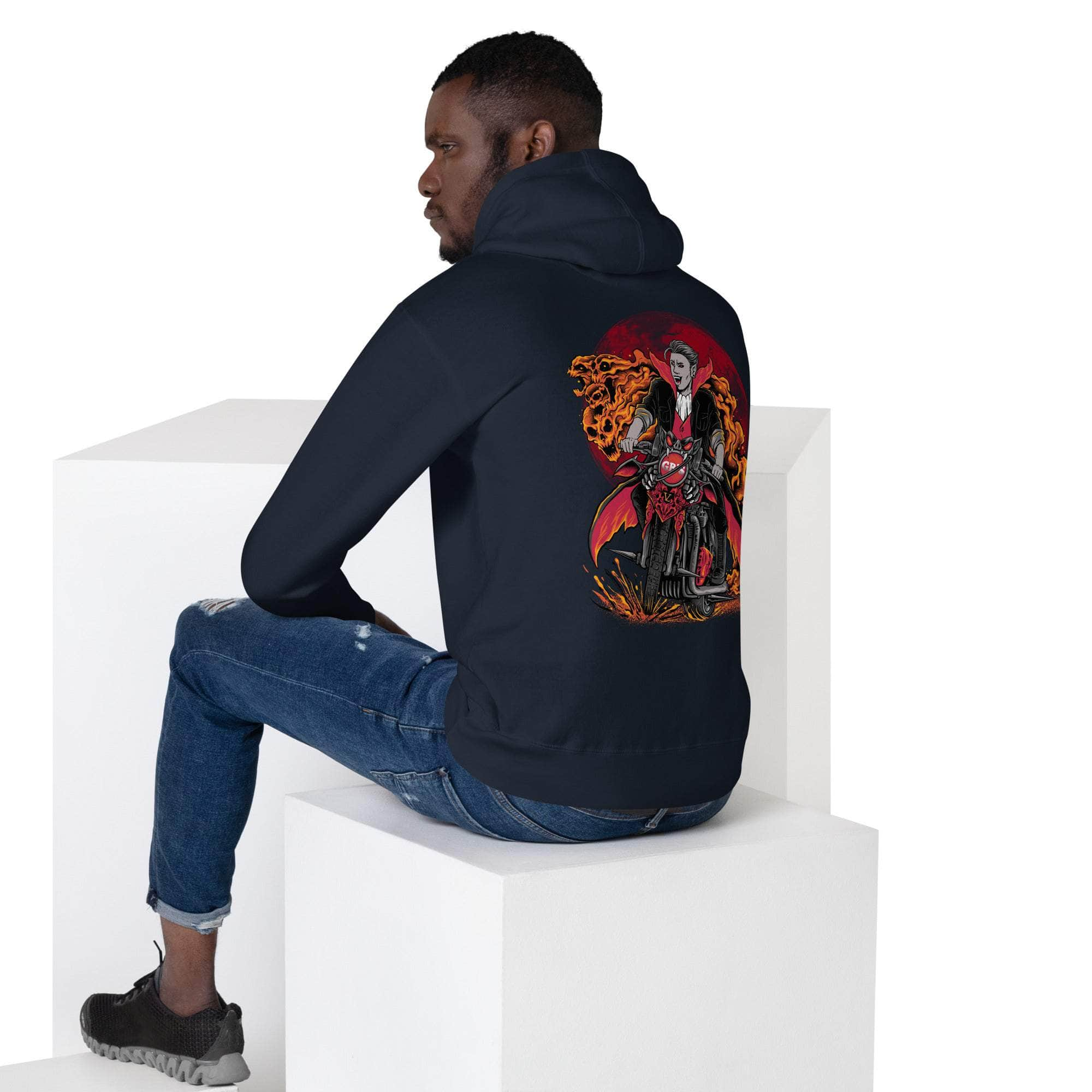 GBNY Navy Blazer / S Vamp Life X GBNY Ghost Rider Hoodie - Men's 8271165_11491