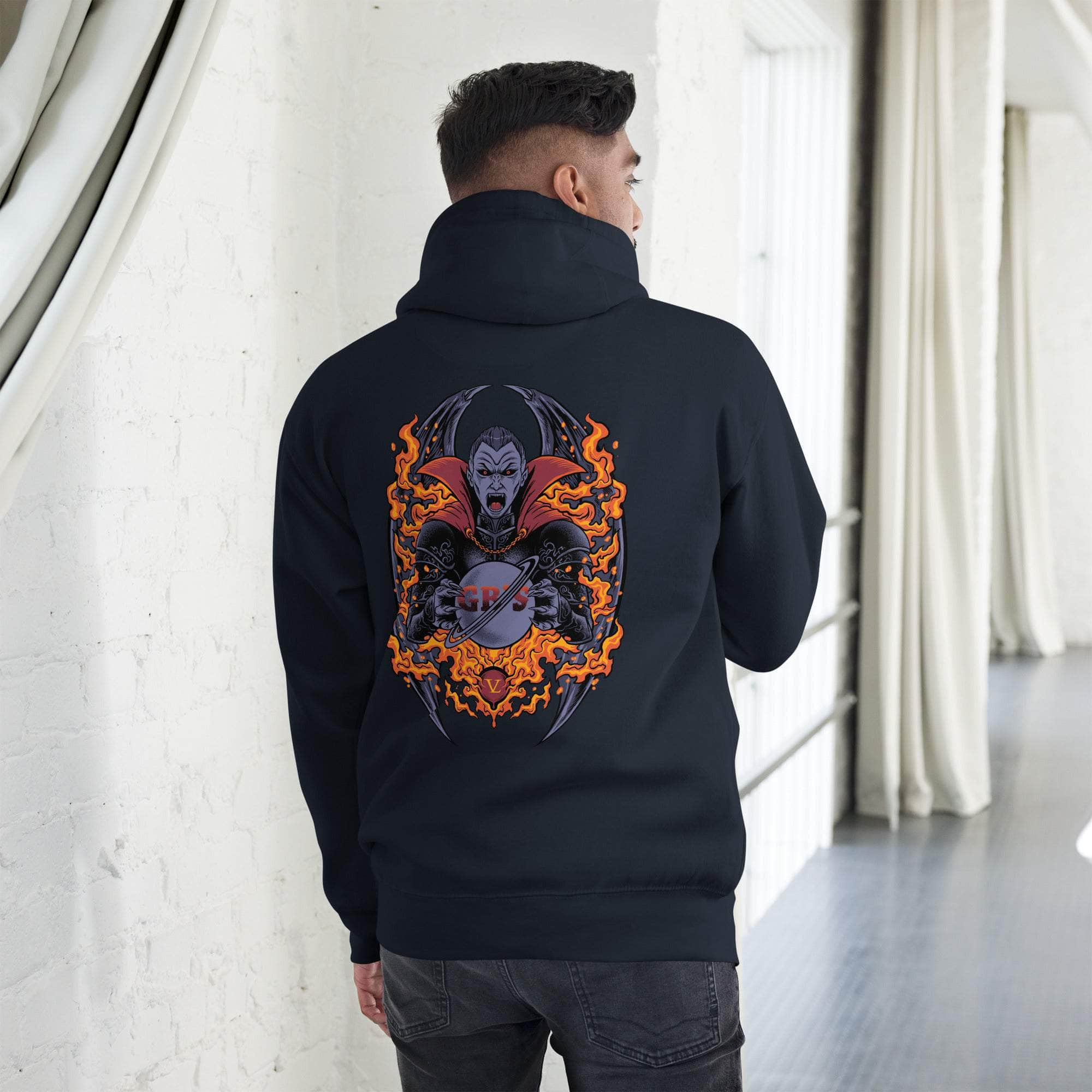 GBNY Navy Blazer / S Vamp Life x GBNY Scare the Scary Unisex Hoodie 7920046_11491