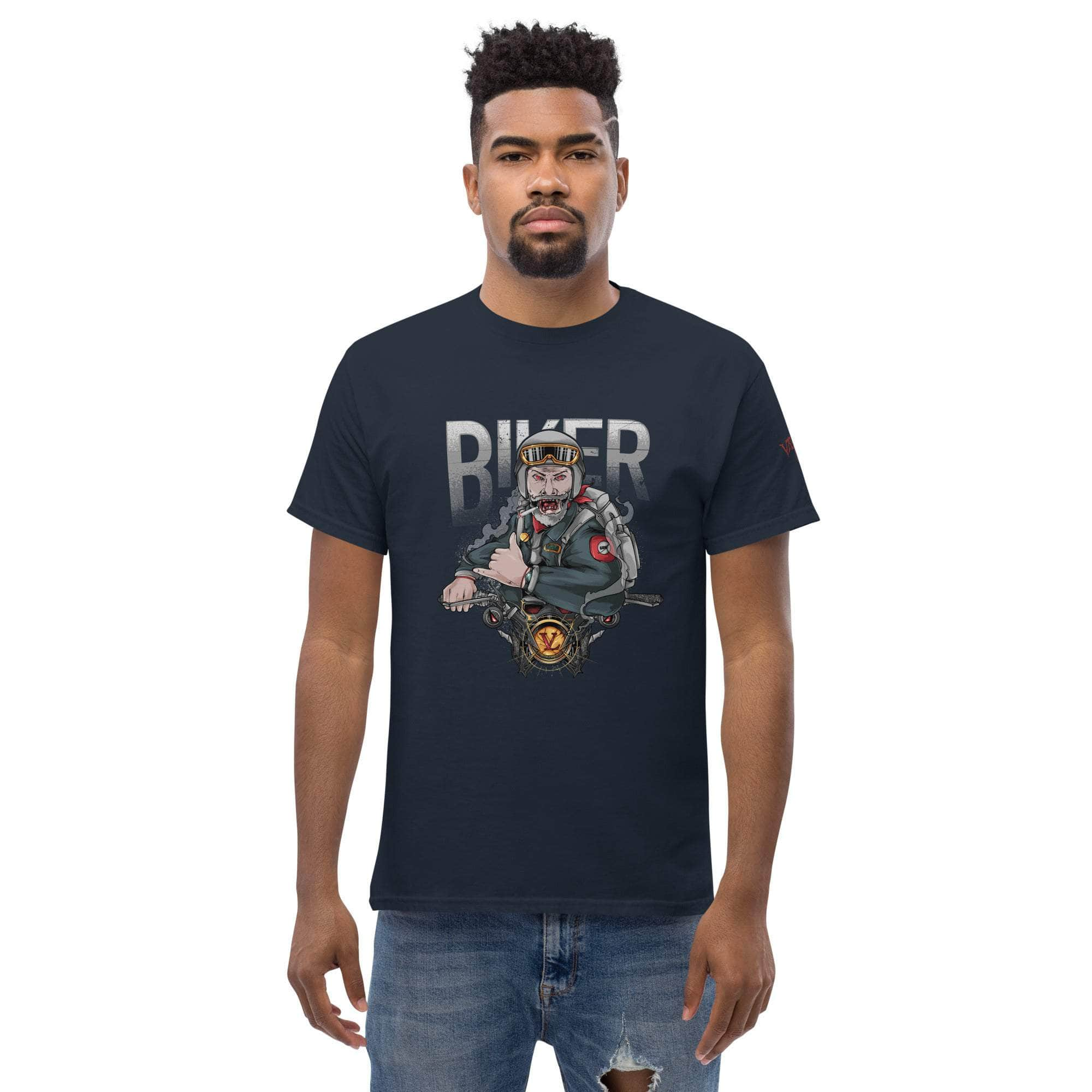 GBNY Navy / S Vamp Life x GBNY Biker Tee - Men's 1072393_11561