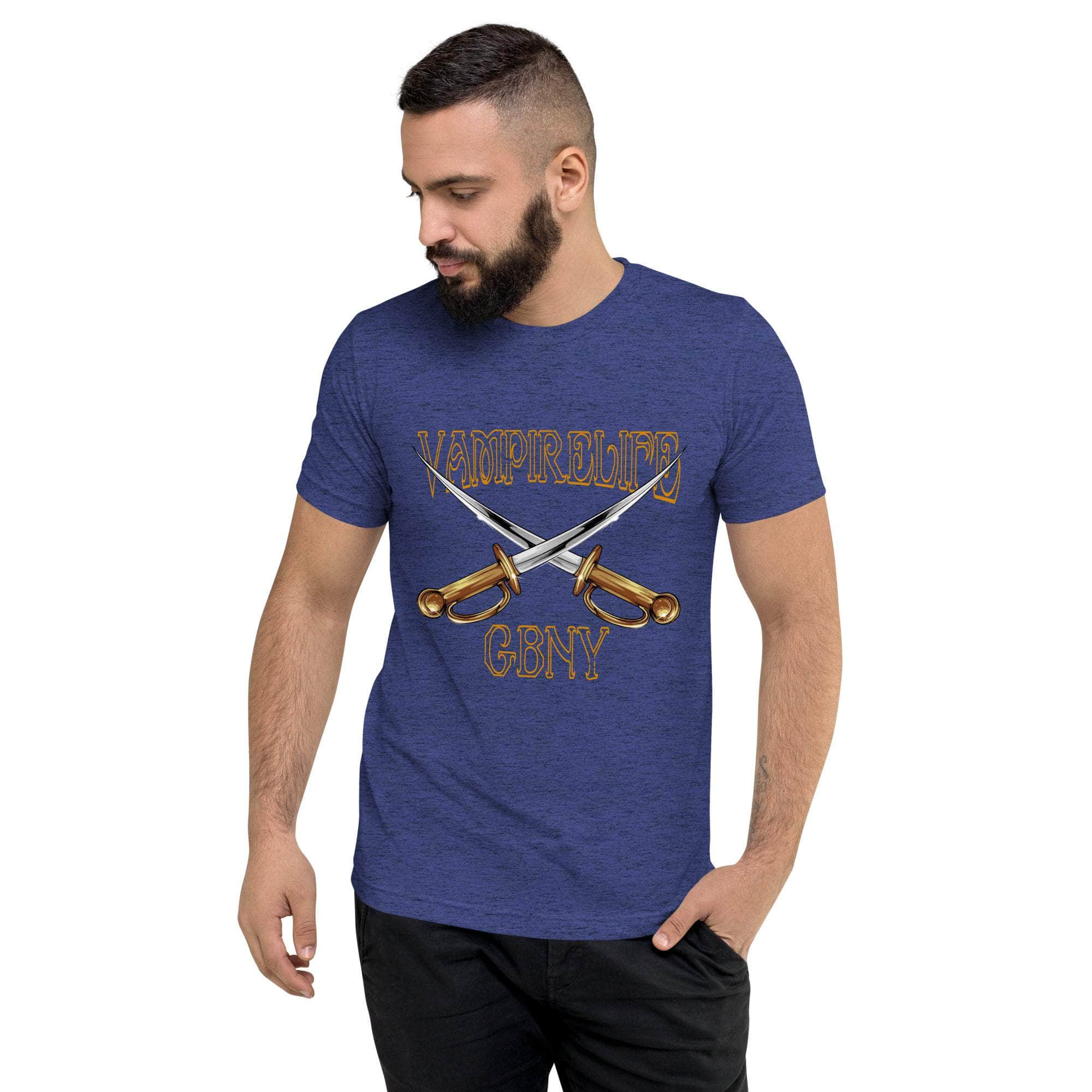 GBNY Navy Triblend / XS Vamp Life X GBNY "Cross Swords" T-shirt - Men's 3322256_6552