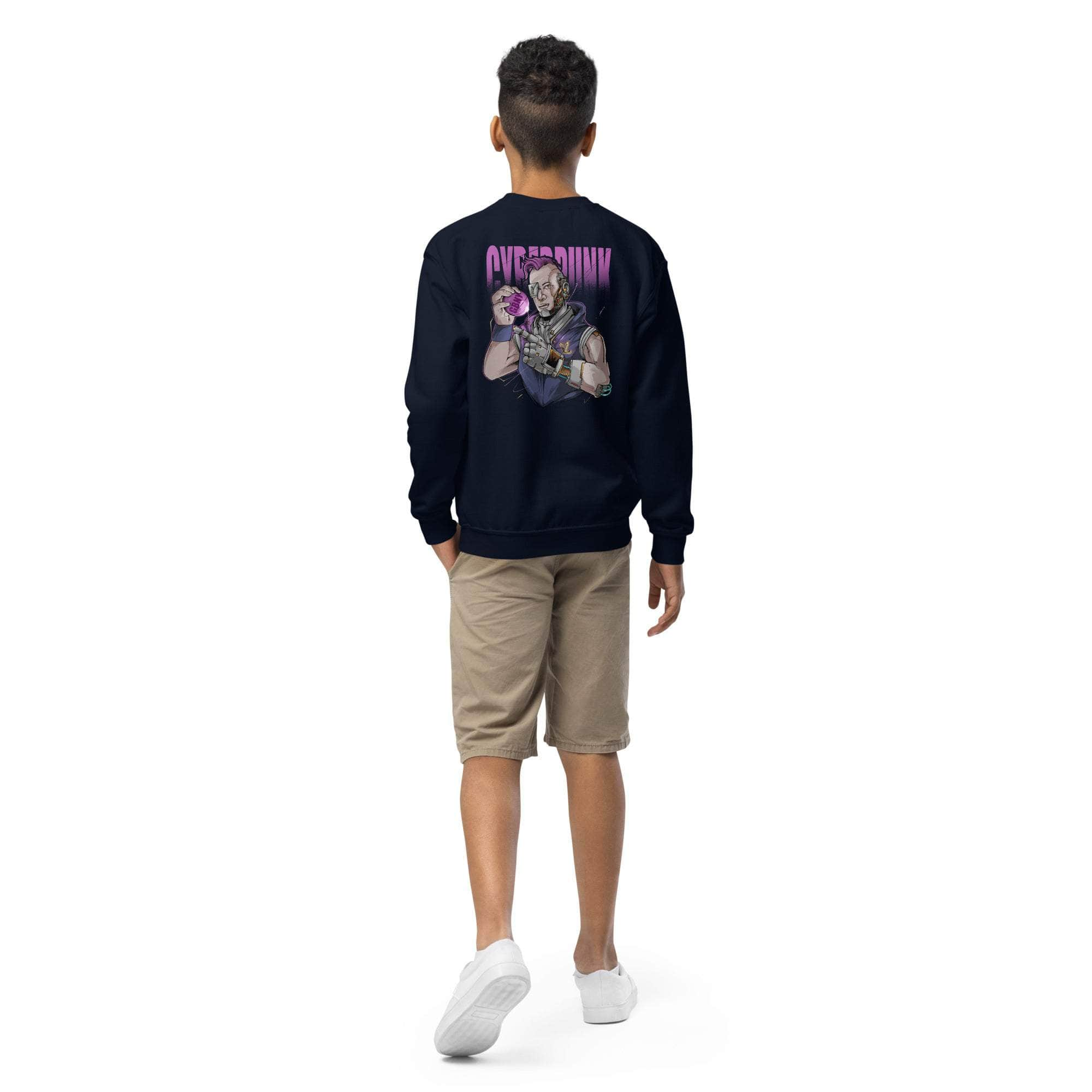 GBNY Navy / XS Vamp Life x GBNY Cyberpunk Sweatshirt - Kid's 7373009_16814