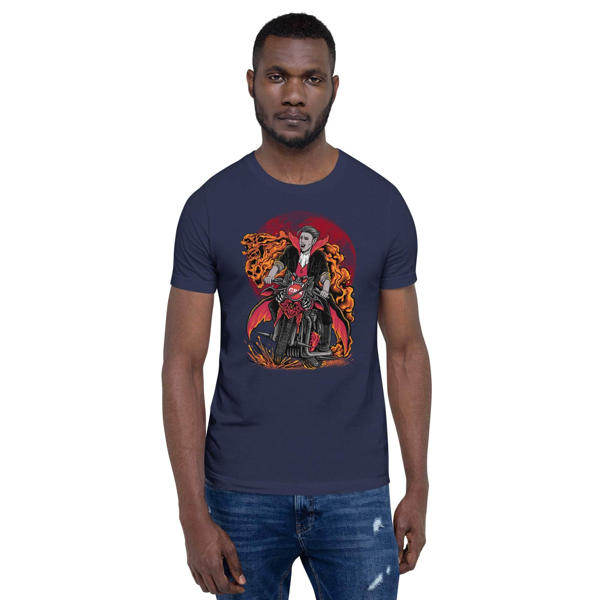 GBNY Navy / XS Vamp Life x GBNY Ghost Rider Tee - Men's 1266173_9546