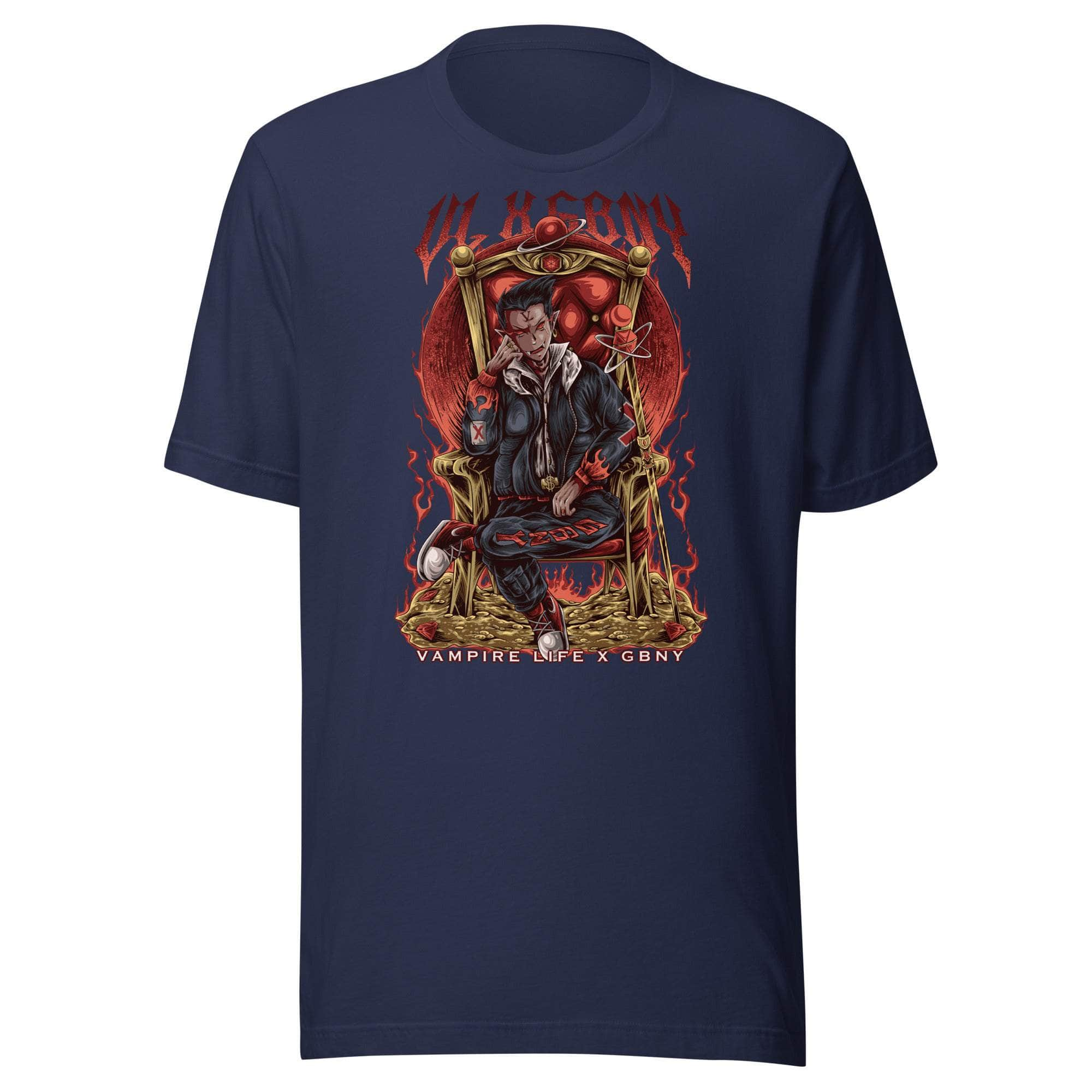 GBNY Navy / XS Vamp Life x GBNY Red Fire T-Shirt 3936936_9546