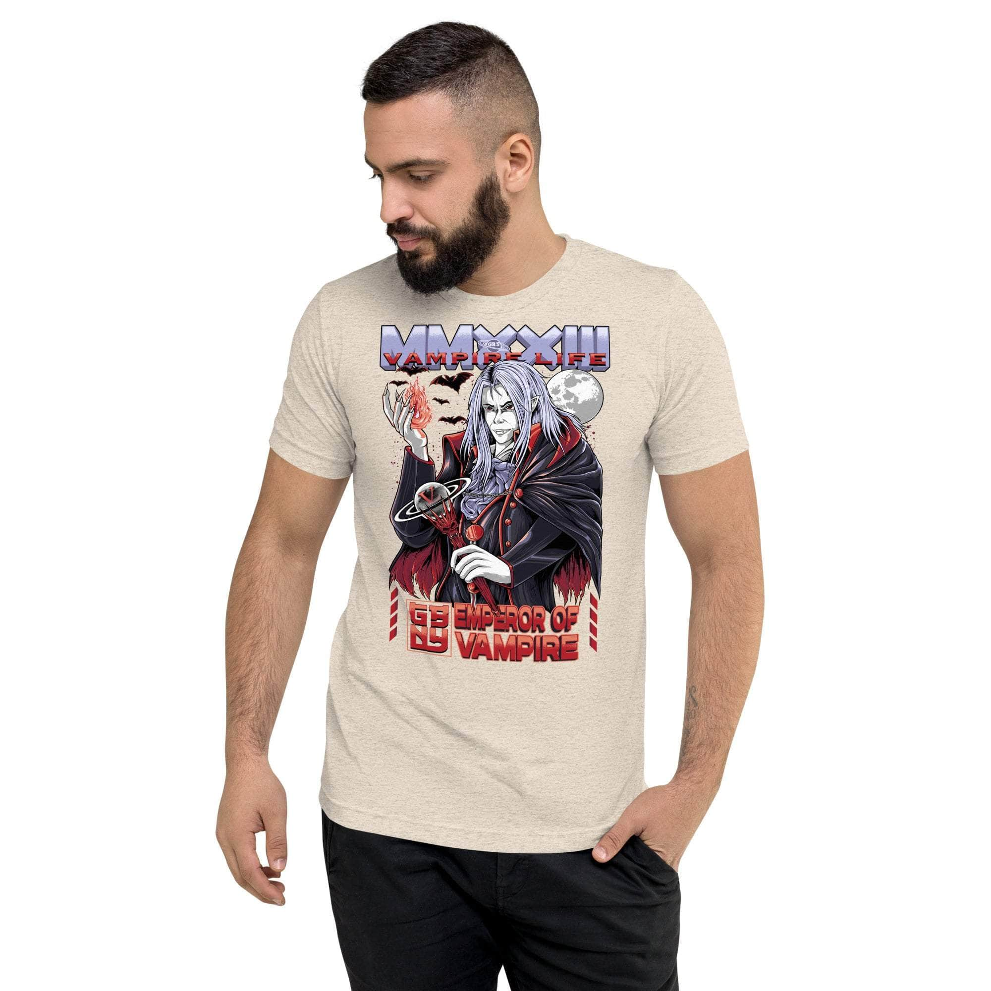 GBNY Oatmeal Triblend / XS Vamp Life X GBNY "Emperor Of Vamp" T-shirt - Men's 1895261_6821