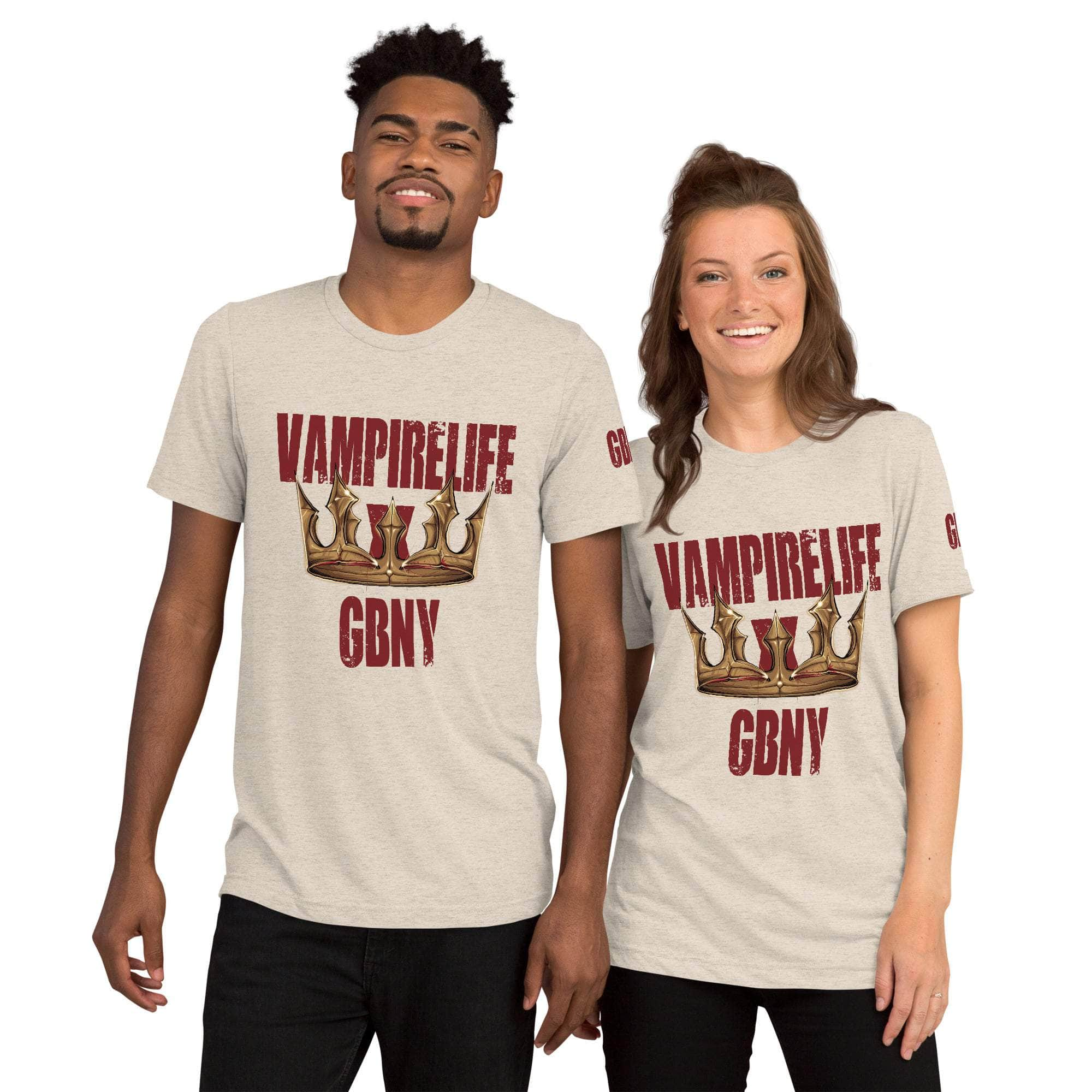 GBNY Oatmeal Triblend / XS Vamp Life X GBNY "Vampire Crown" T-shirt - Men's 3619249_6821