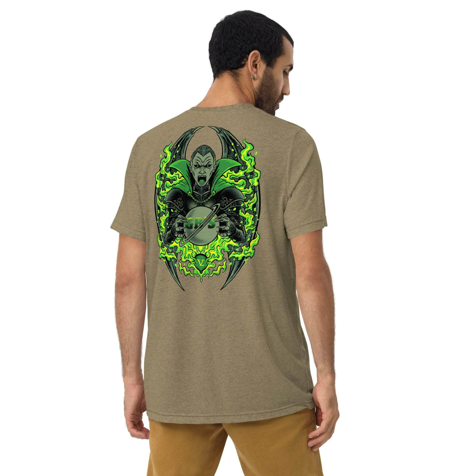 GBNY Olive Triblend / XS Vamp Life X GBNY "Scare The Scary" T-shirt - Men's 5036647_17374