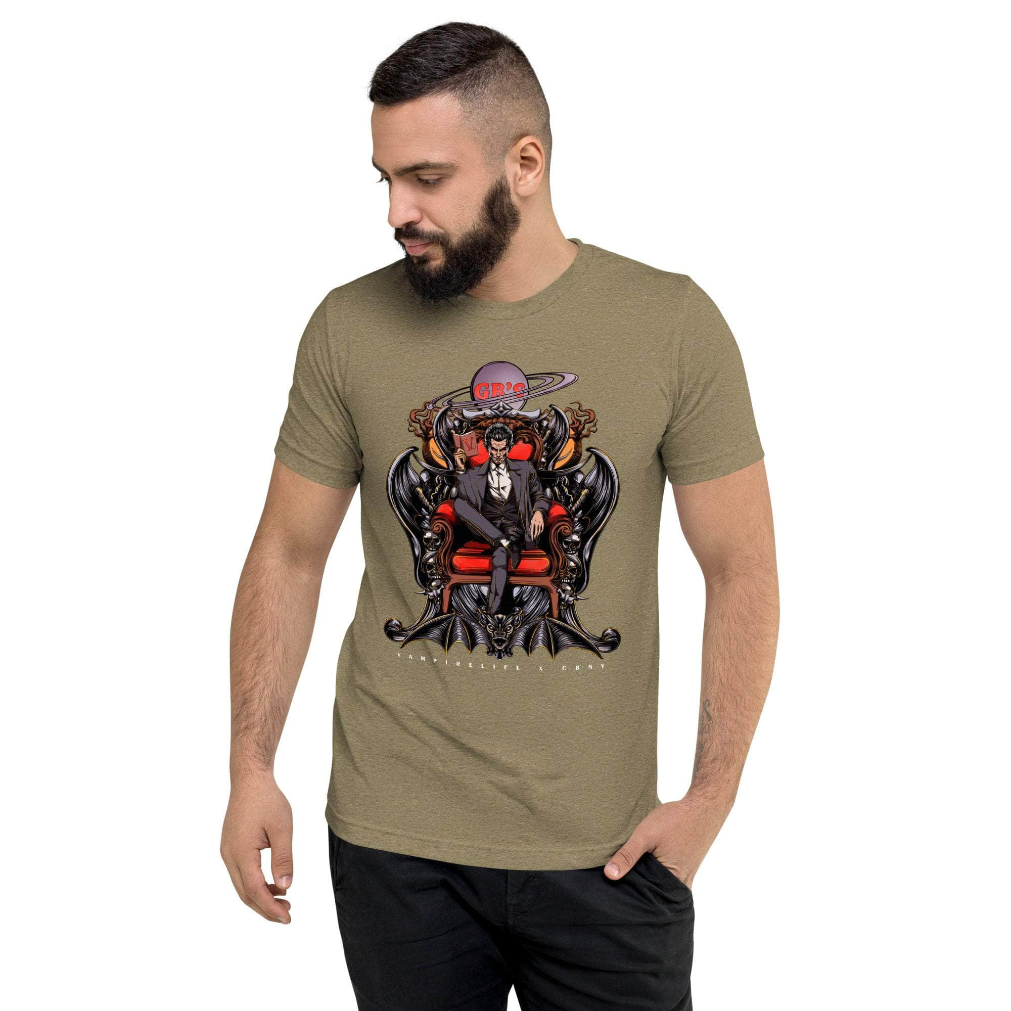 GBNY Olive Triblend / XS Vamp Life X GBNY "Street Vamp" T-shirt - Men's 7008791_17374