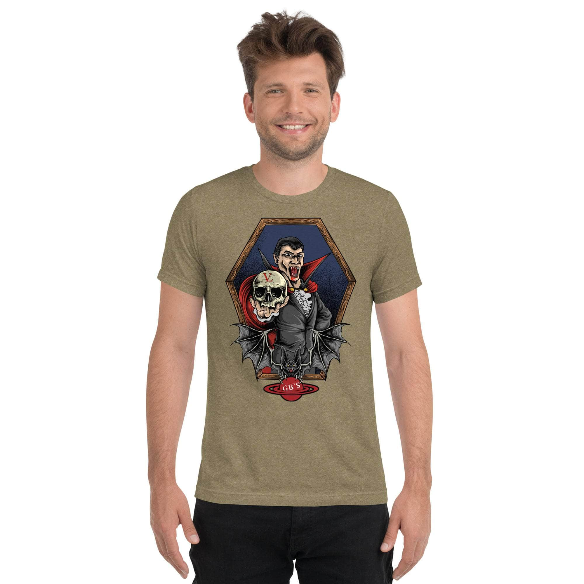 GBNY Olive Triblend / XS Vamp Life X GBNY "Vampire bat" T-shirt - Men's 8608077_17374