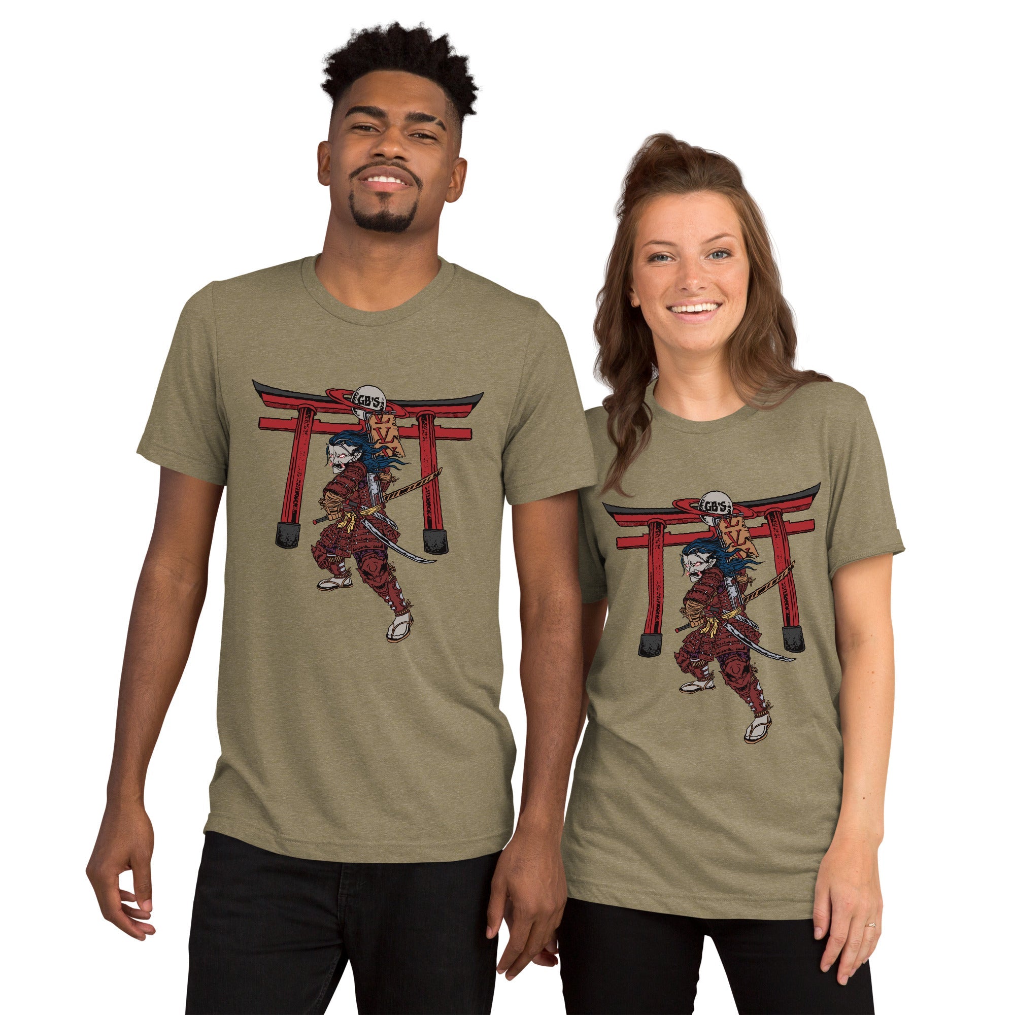 GBNY Olive Triblend / XS Vamp Life X GBNY "War Vamp" T-shirt - Men's 5112491_17374