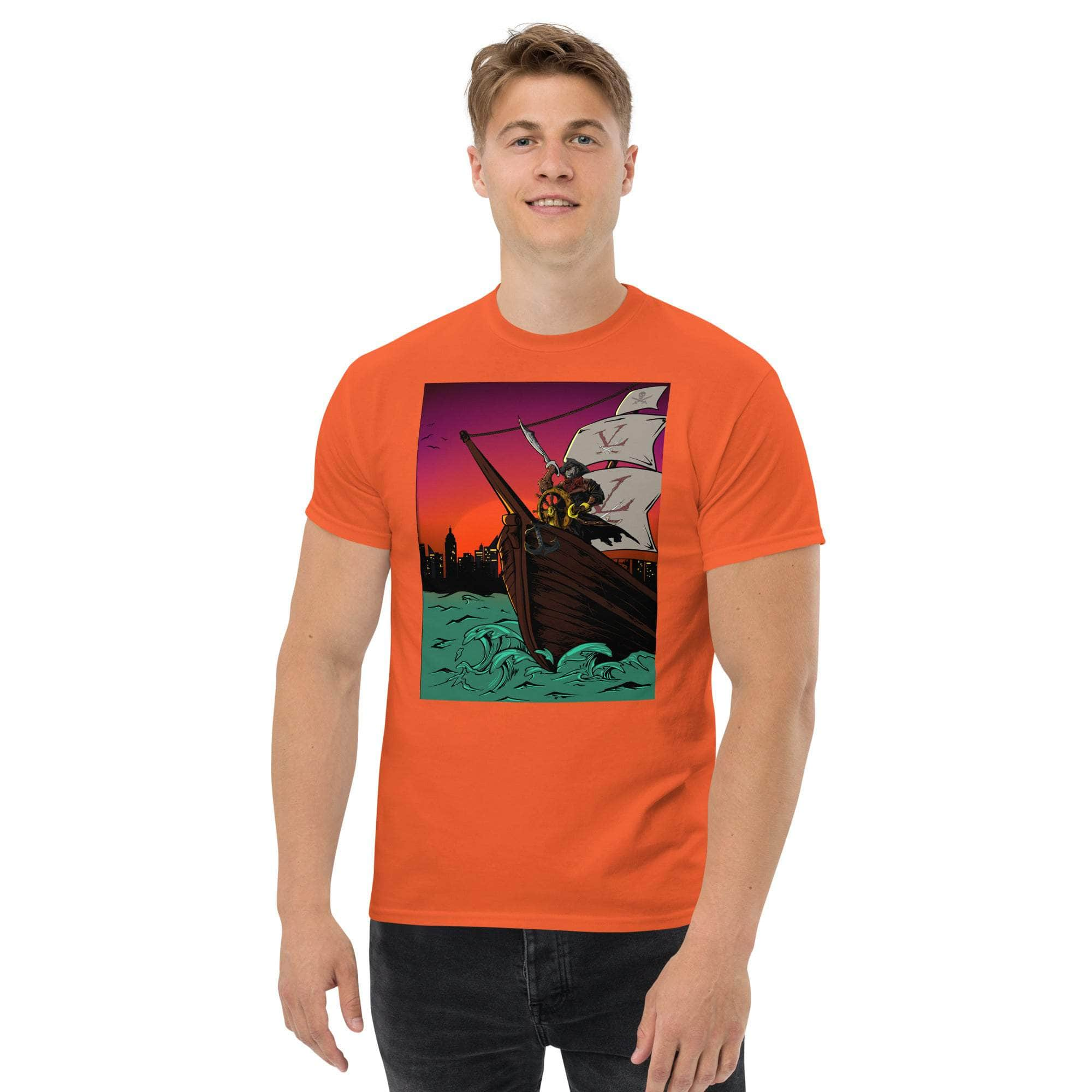 GBNY Orange / S Vamp Life x GBNY Waka Sailing Tee - Men's 1109145_14965