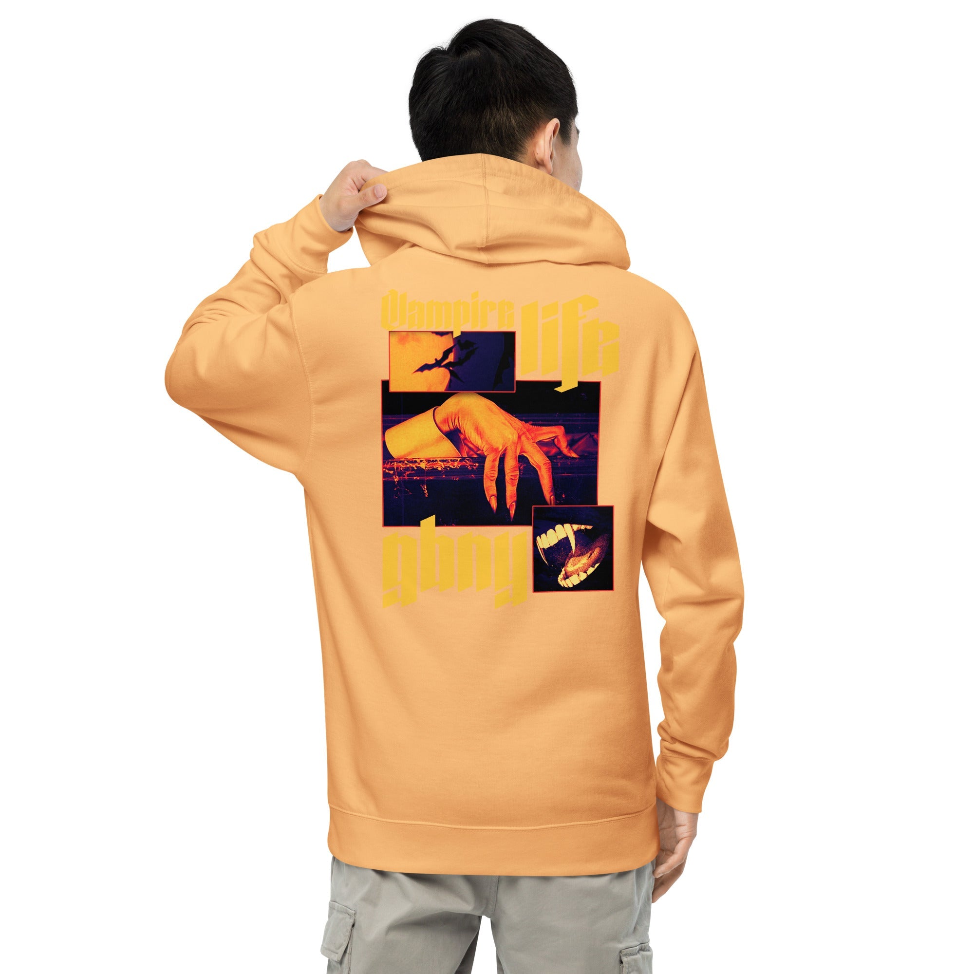 GBNY Peach / S Vamp Life X GBNY "Hiding Vamp" Hoodie - Men's 9684302_15622