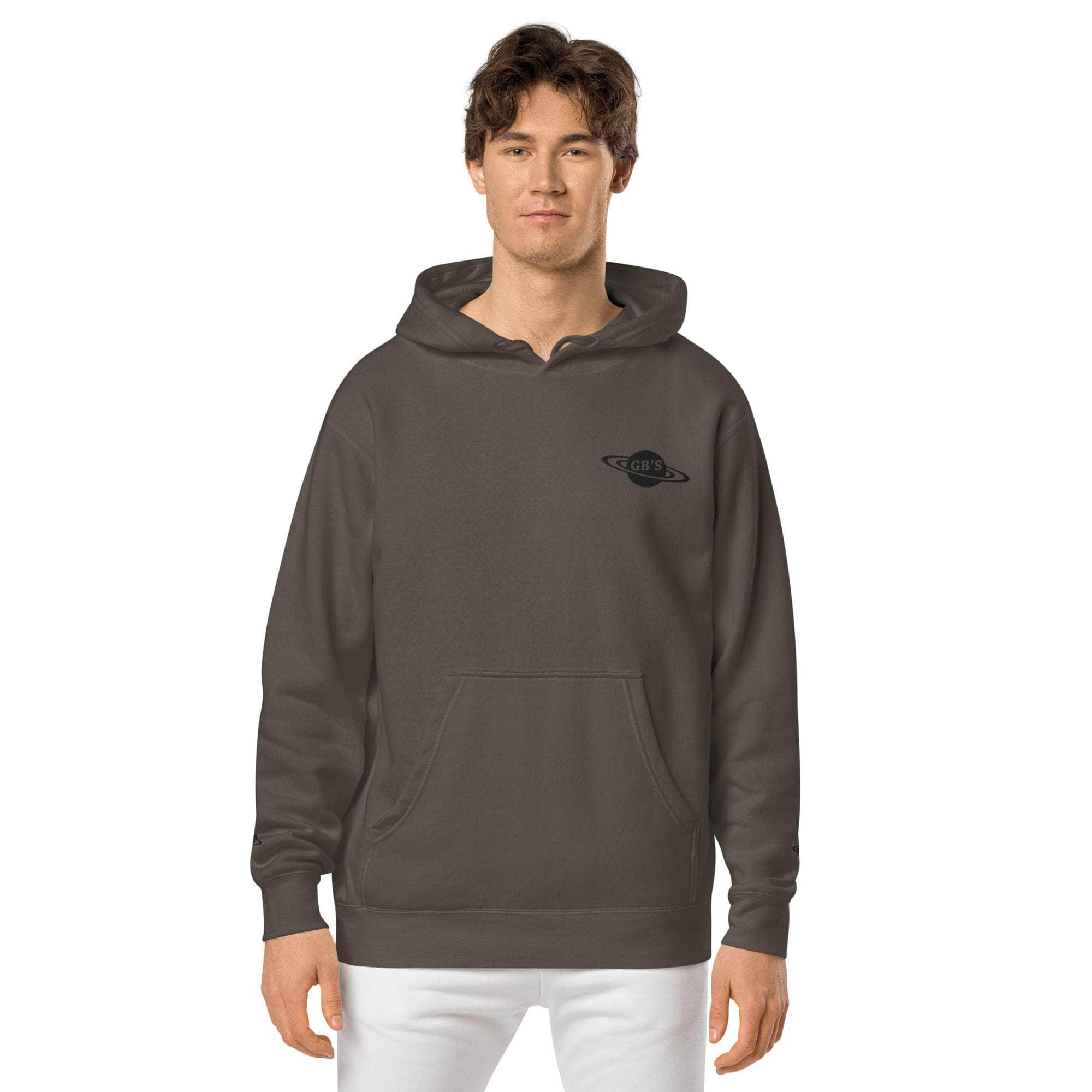 GBNY Pigment Black / S GBNY Dyed Hoodie "Saturn" - Men's 8923504_13663