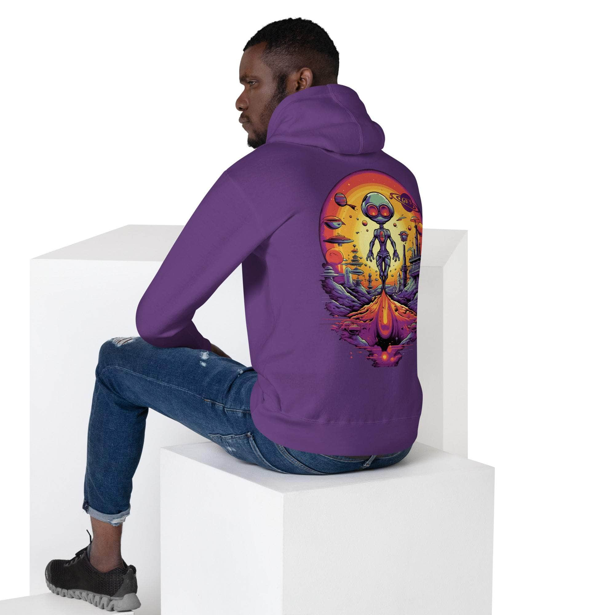 GBNY Purple / S GBNY "Alien Universe" Hoodie - Men's 9316952_13911